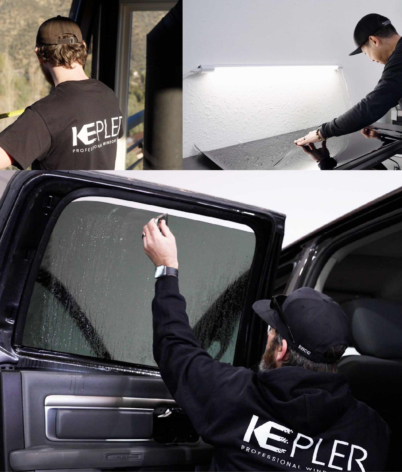 Kepler Window Tinting Specialists at Work in Gallatin, Tennessee