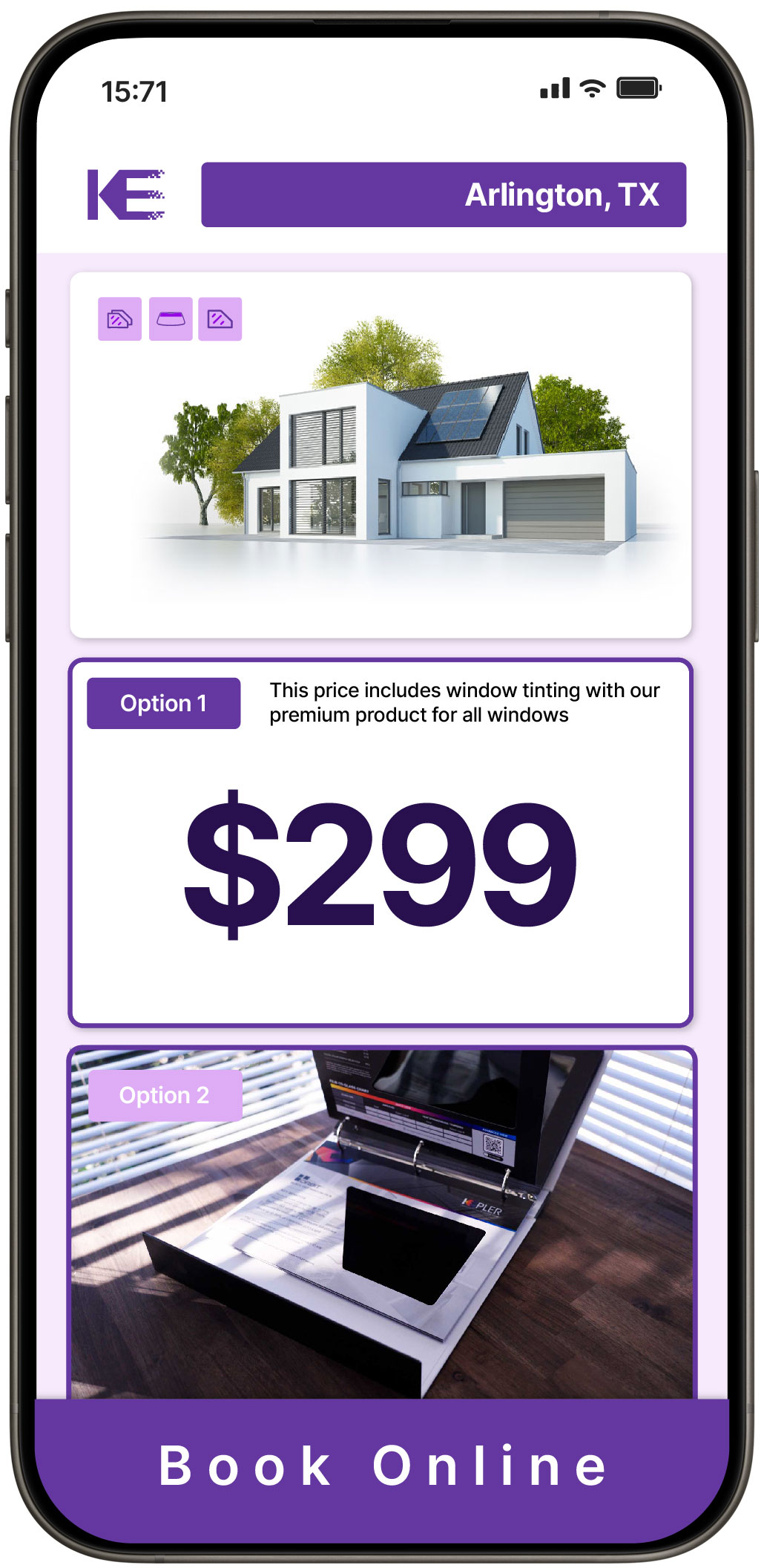 View Competitive Home Window Tinting Rates in Arlington, Texas