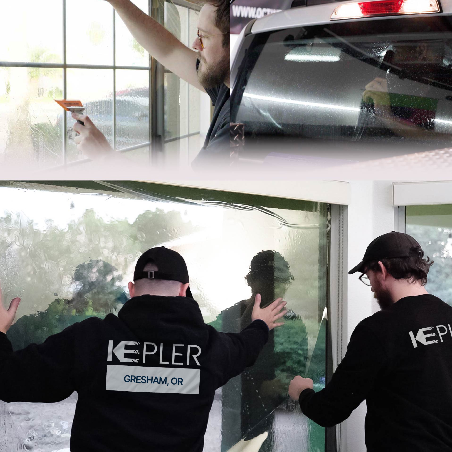 Kepler Specialist Performing Commercial Window Tinting in Gresham Gresham