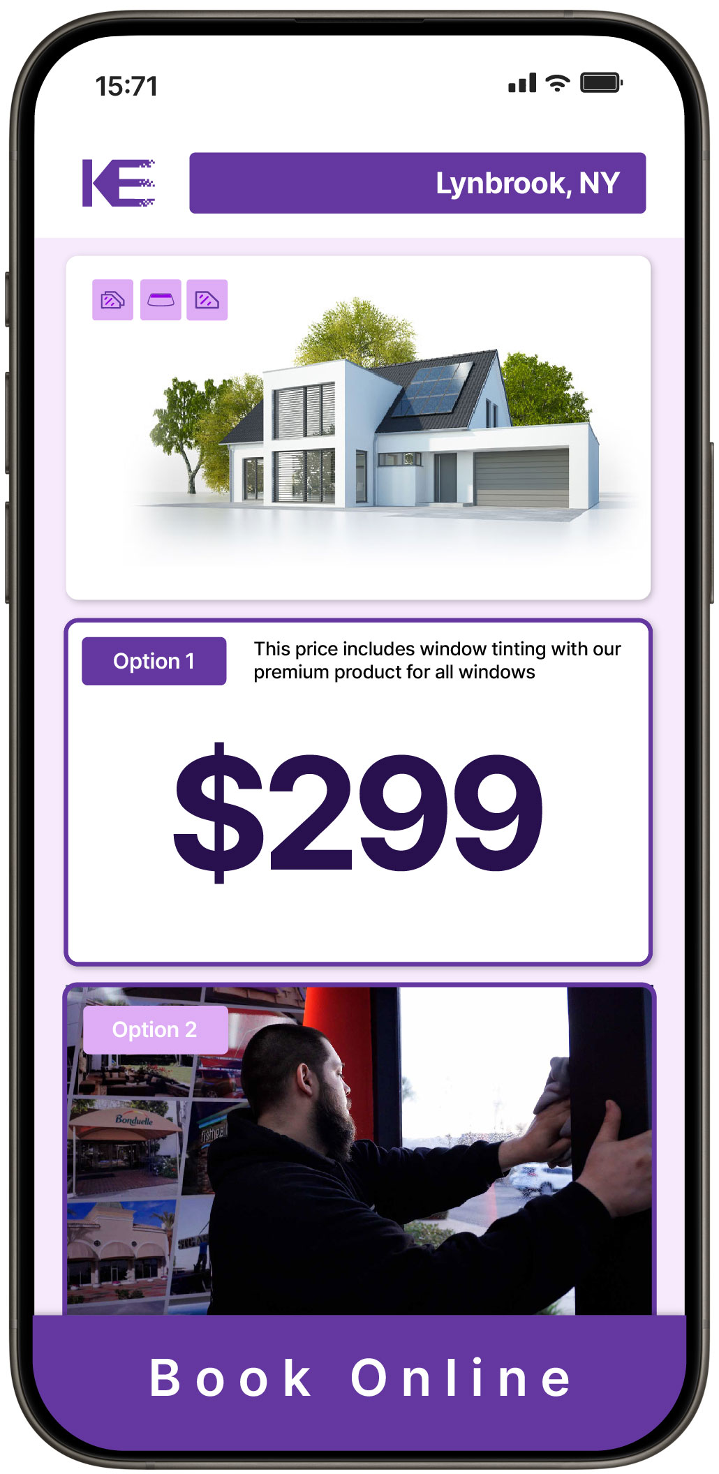 View Competitive Home Window Tinting Prices in Lynbrook, New York