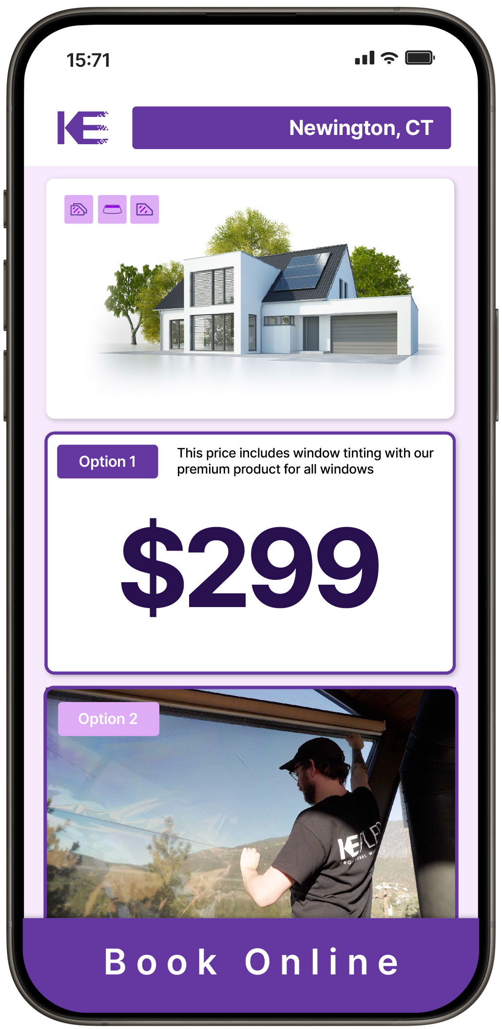 View Affordable Home Window Tinting Prices in Newington, Connecticut