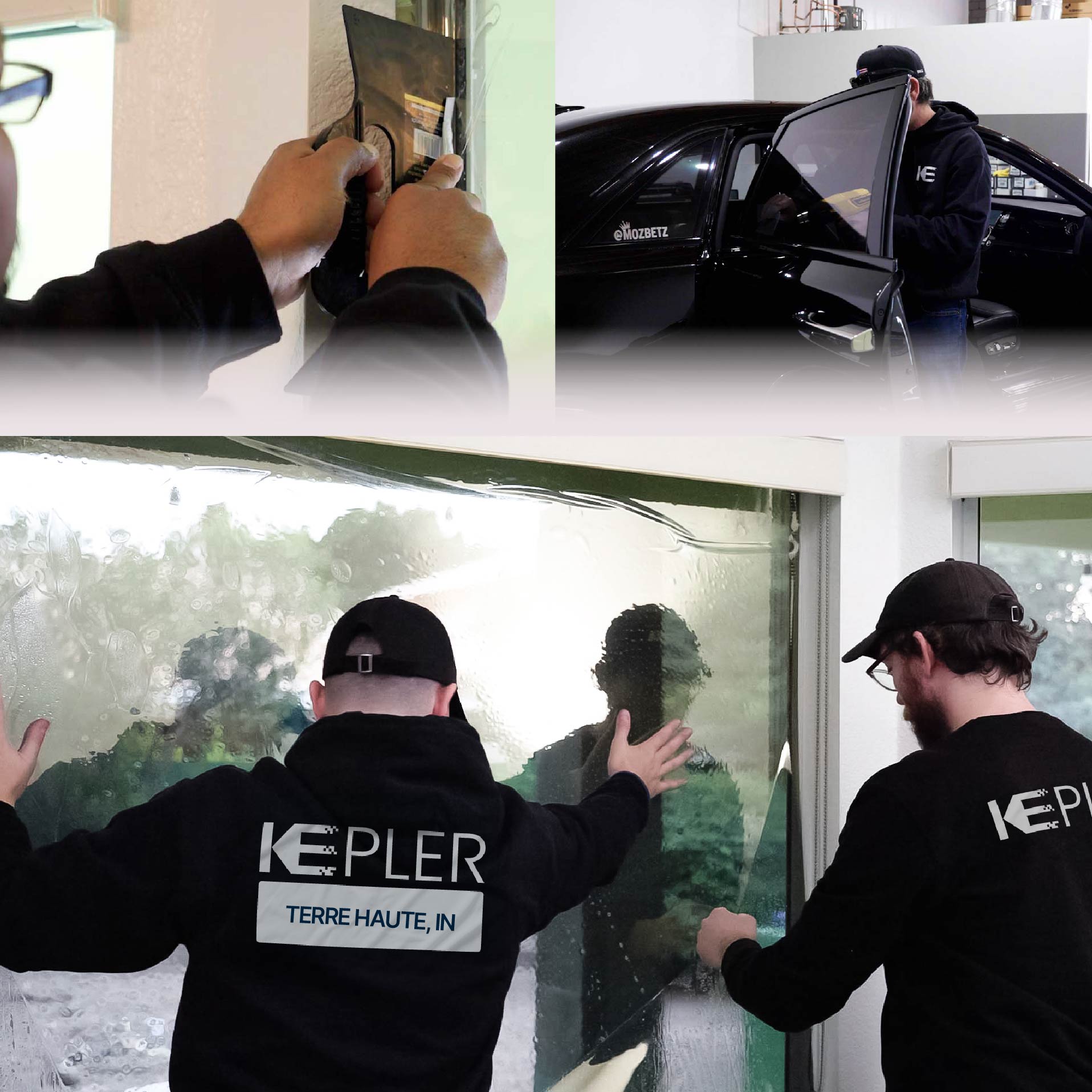 Kepler Specialist Performing Commercial Window Tinting in Terre Haute Terre Haute
