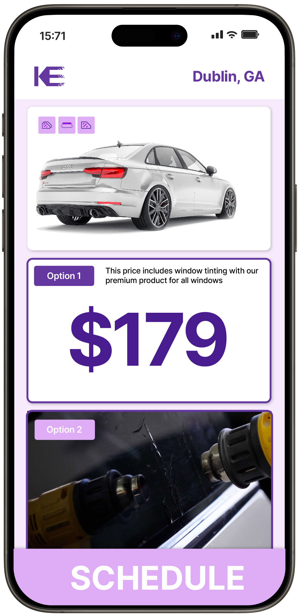 View Competitive Car Window Tinting Costs in Dublin, Georgia