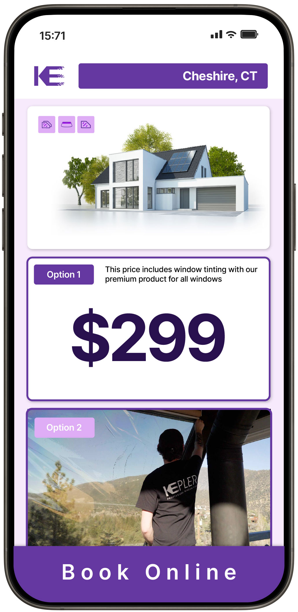 View Competitive Home Window Tinting Prices in Cheshire, Connecticut
