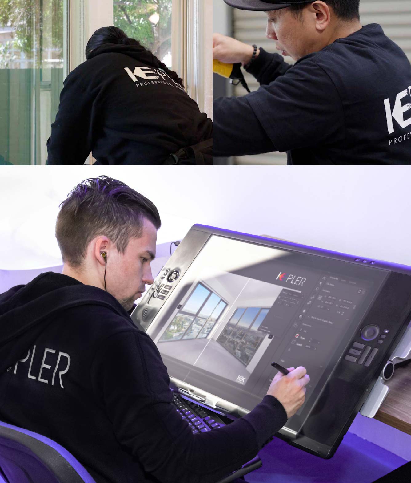 Kepler Specialist Performing Commercial Window Tinting in Abington Abington