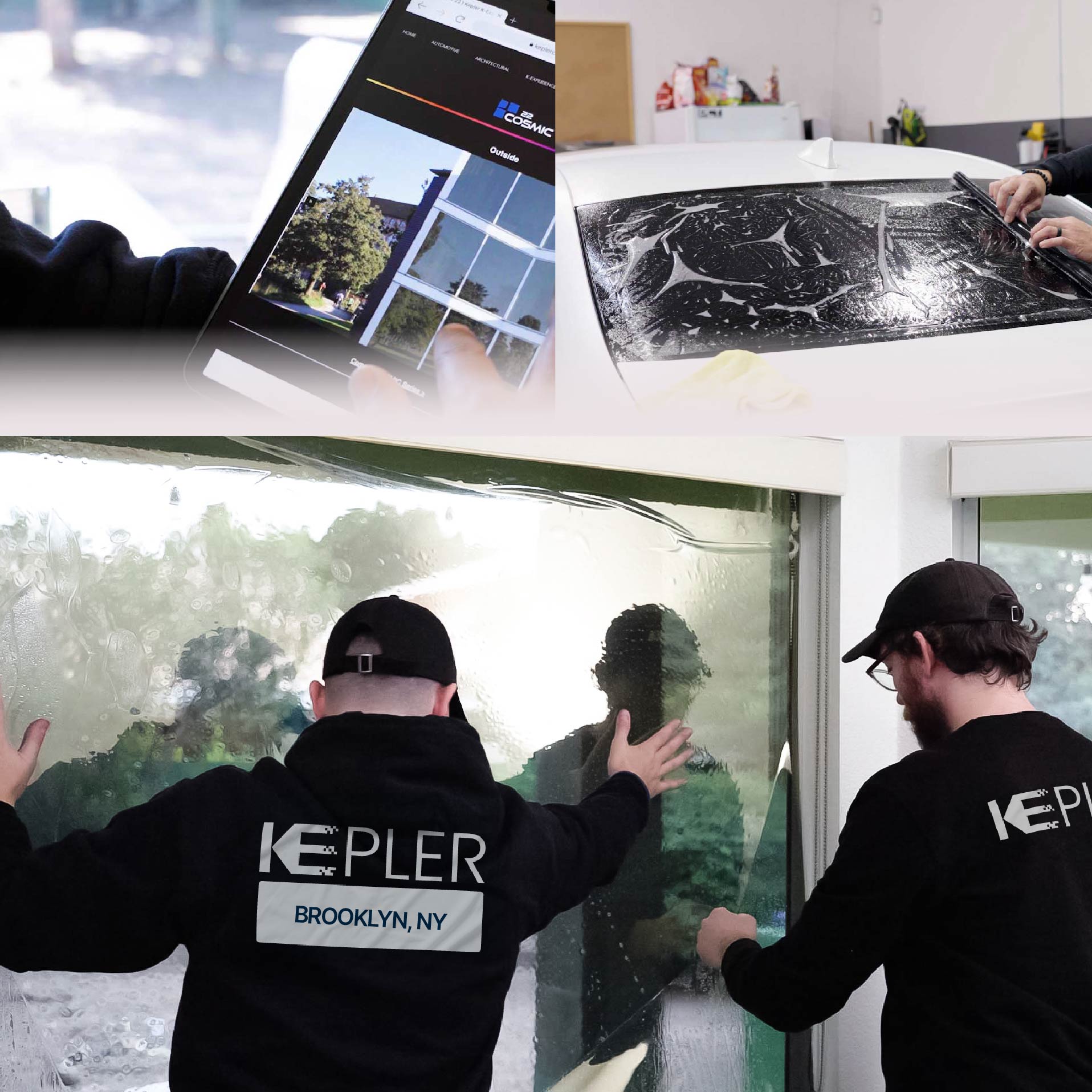 Kepler Specialist Performing Commercial Window Tinting in Brooklyn Brooklyn