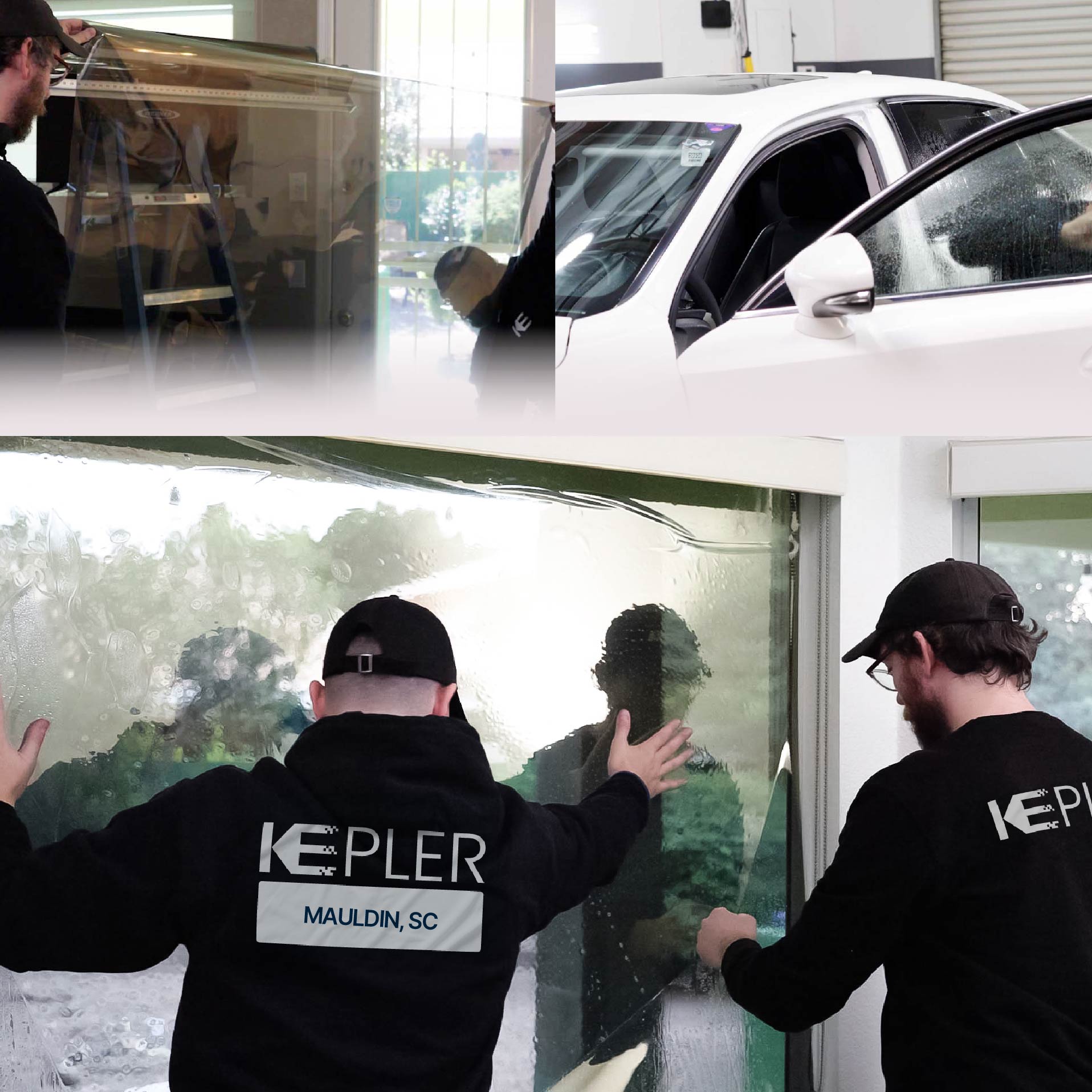 Kepler Specialist Performing Commercial Window Tinting in Mauldin Mauldin