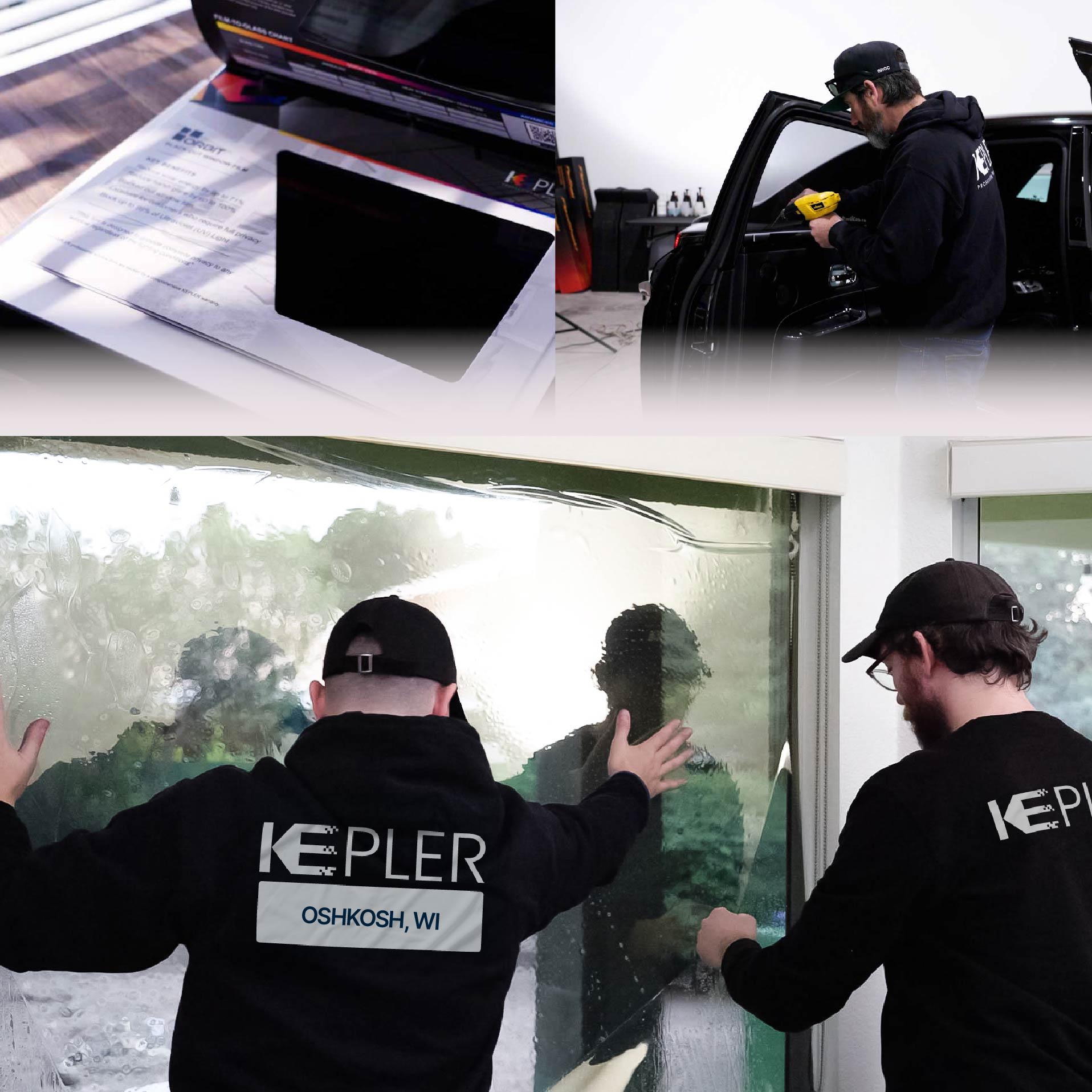 Kepler Specialist Performing Commercial Window Tinting in Oshkosh Oshkosh