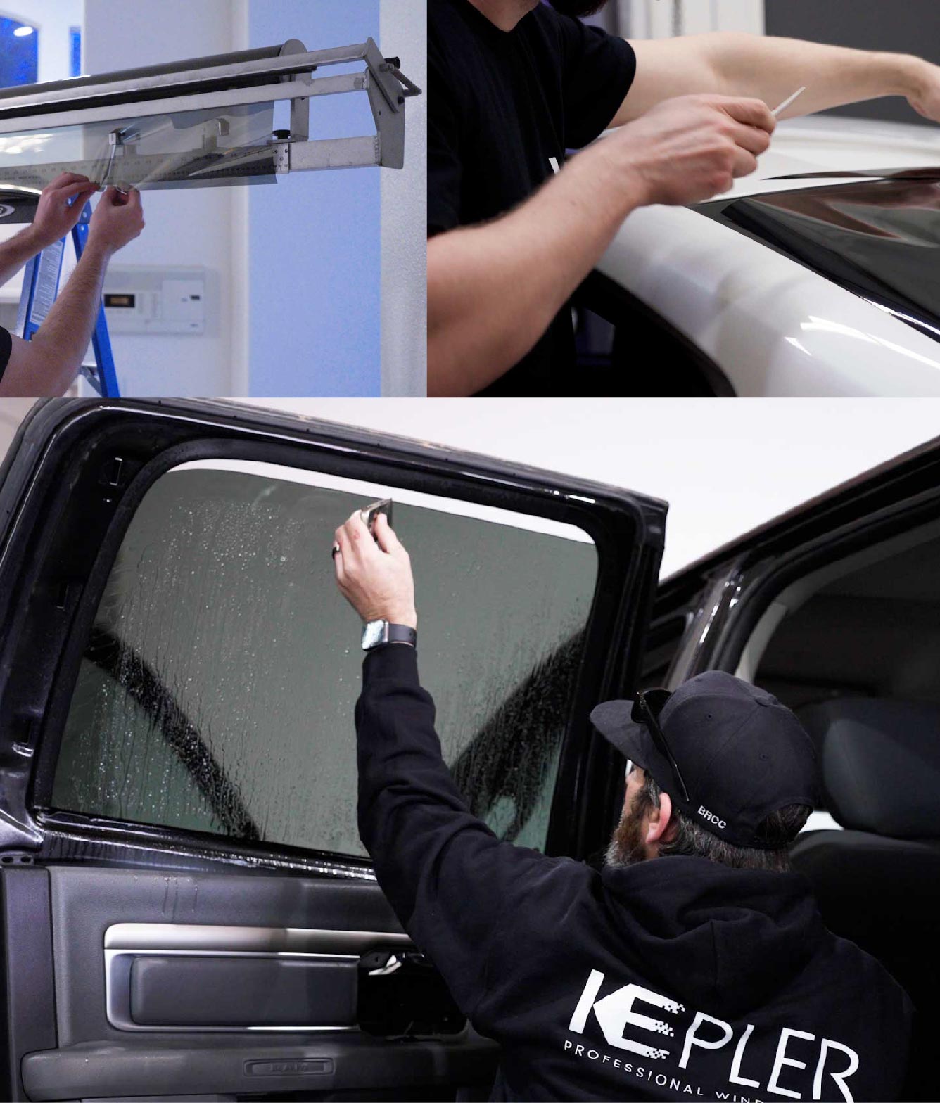 Kepler Window Tinting Specialists at Work in Cockeysville, Maryland