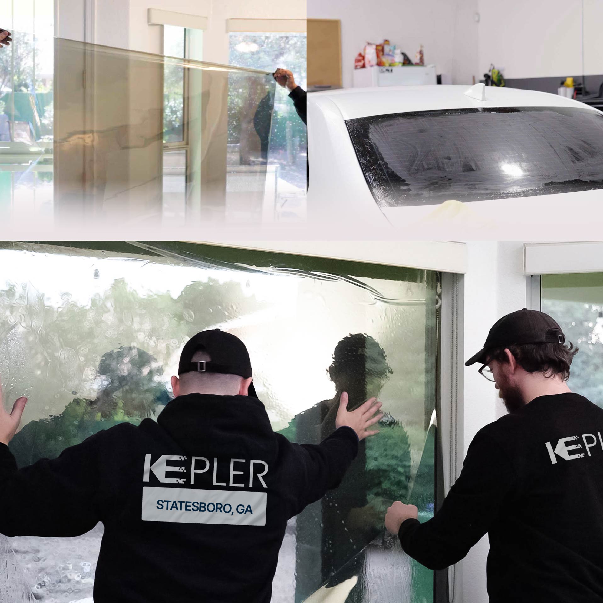 Kepler Specialist Performing Commercial Window Tinting in Statesboro Statesboro