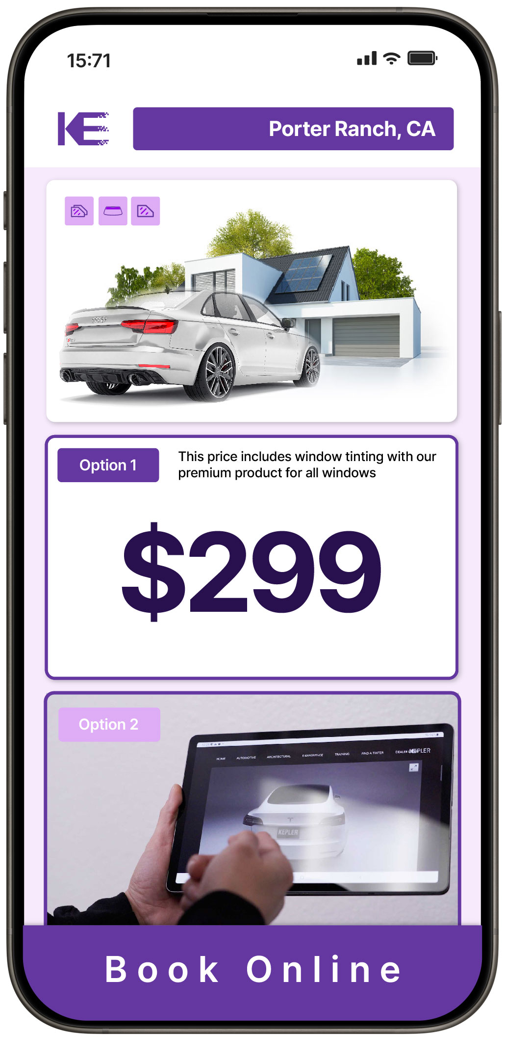 View Competitive Window Tinting Prices in Porter Ranch, California