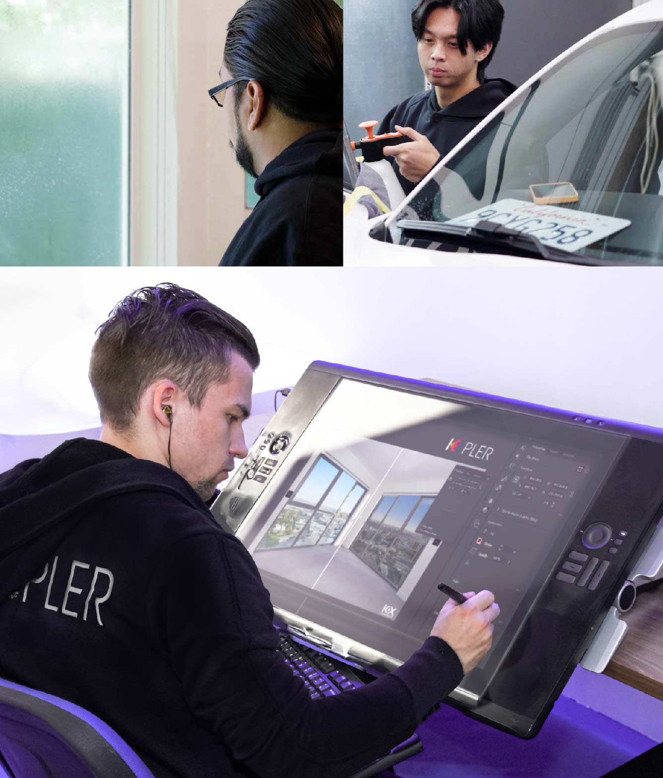 Kepler Specialist Performing Commercial Window Tinting in San Pablo San Pablo