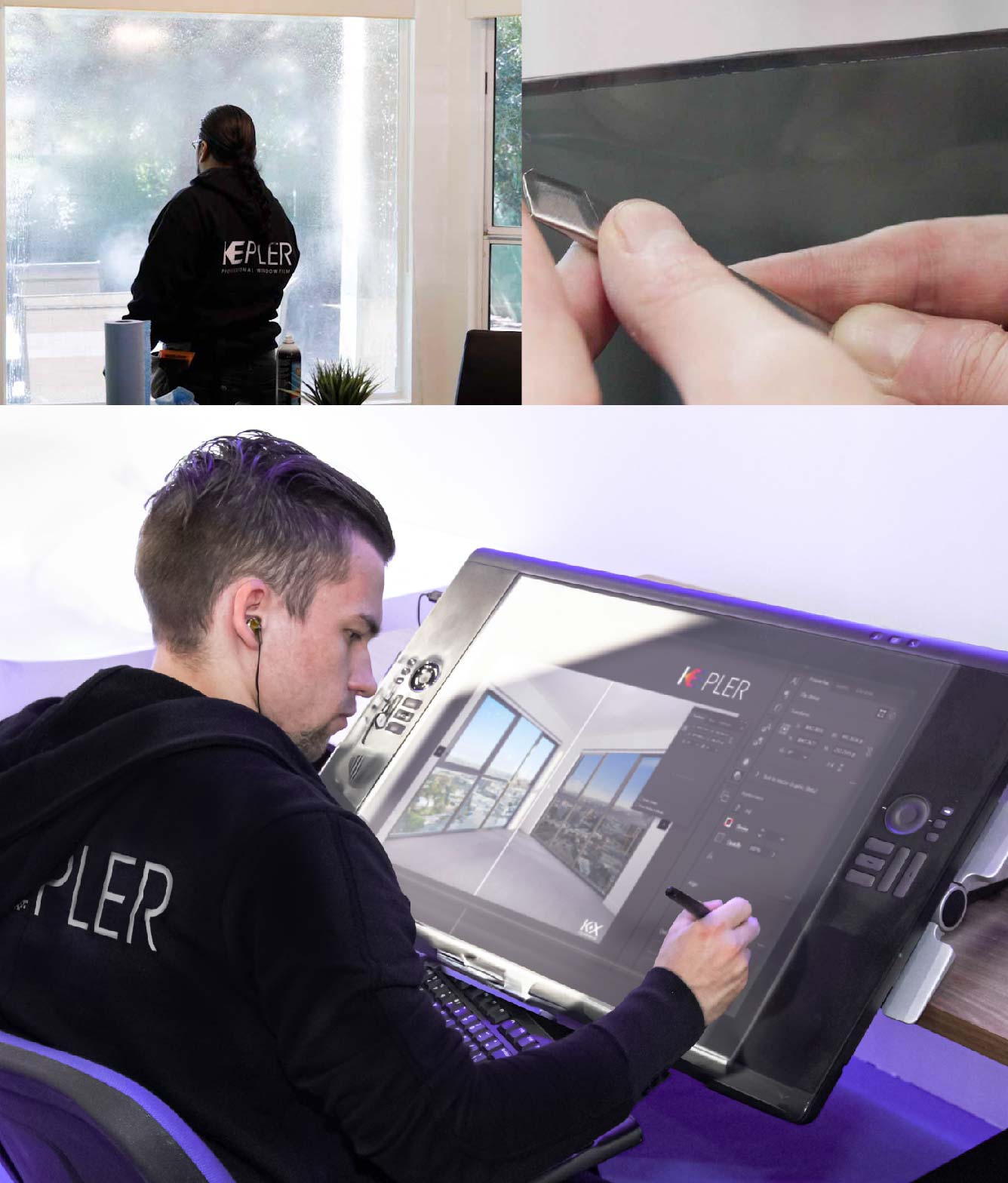 Kepler Specialist Performing Commercial Window Tinting in Easthampton Easthampton