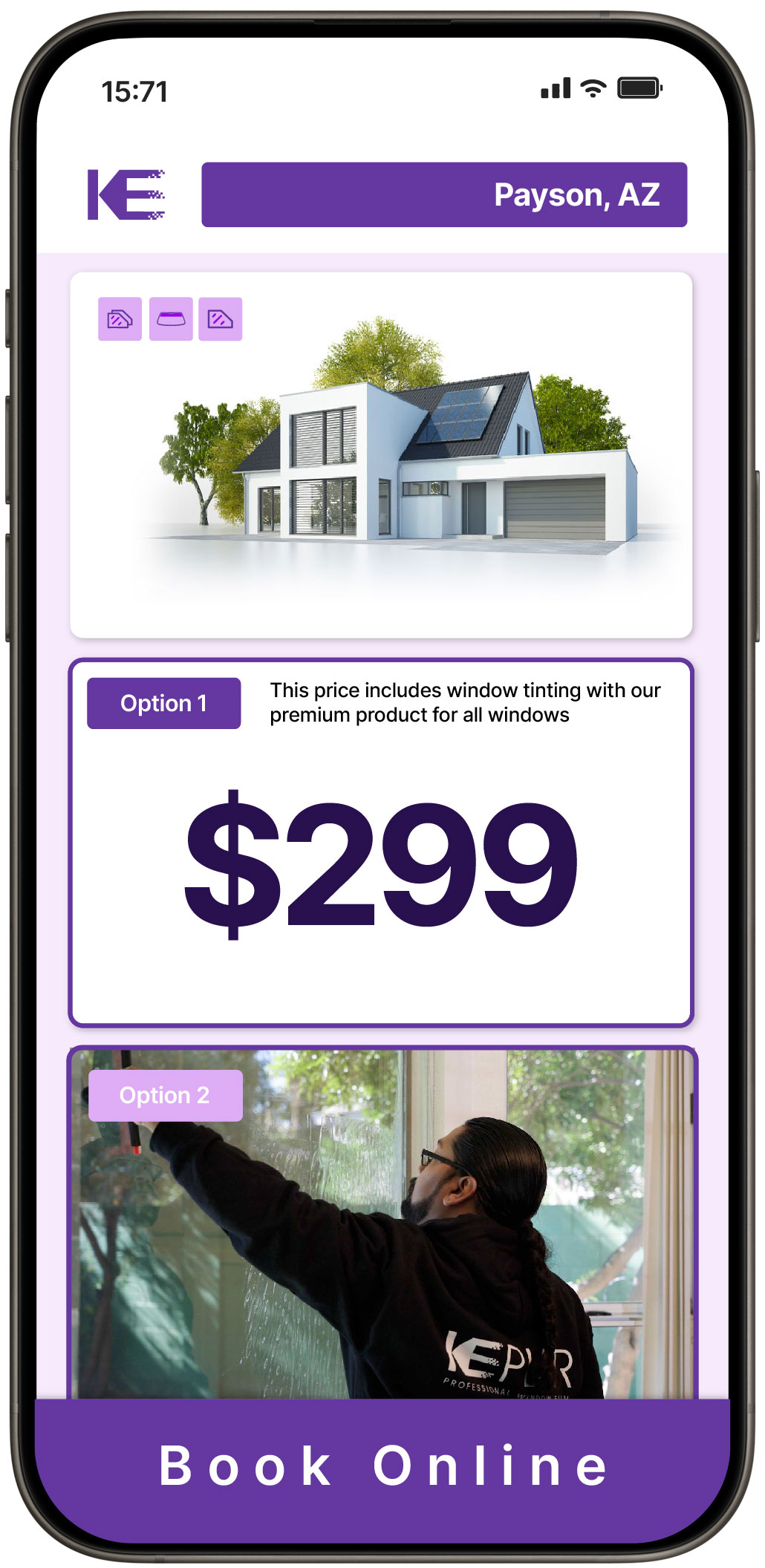 View Competitive Home Window Tinting Prices in Payson, Arizona