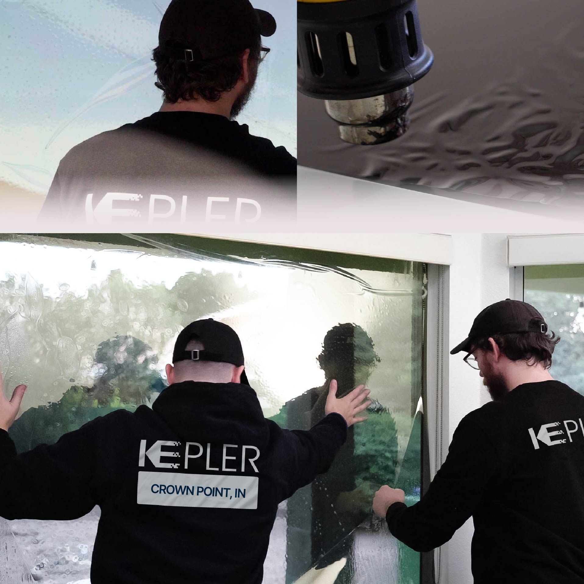 Kepler Specialist Performing Commercial Window Tinting in Crown Point Crown Point