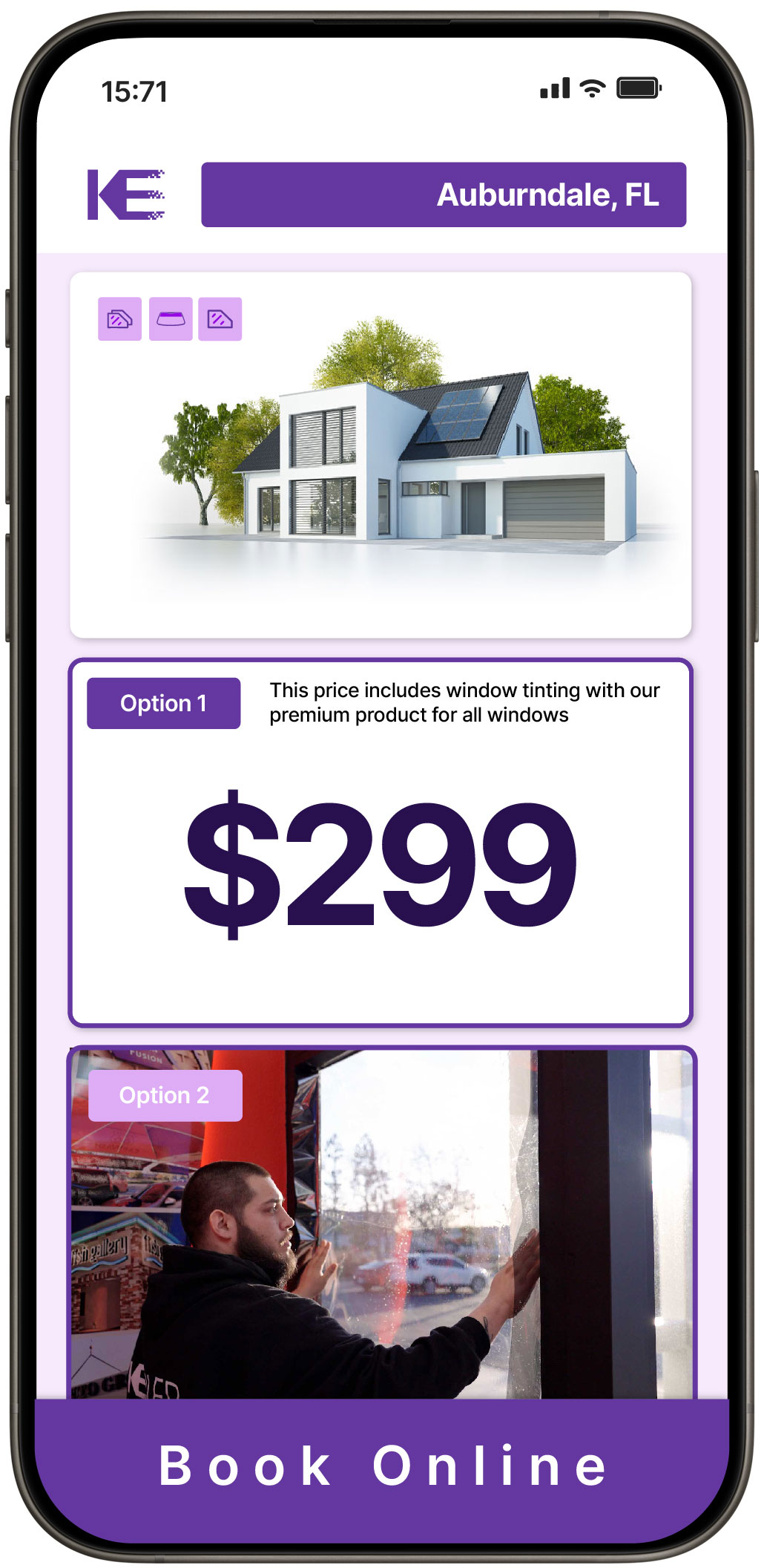 View Affordable Home Window Tinting Rates in Auburndale, Florida