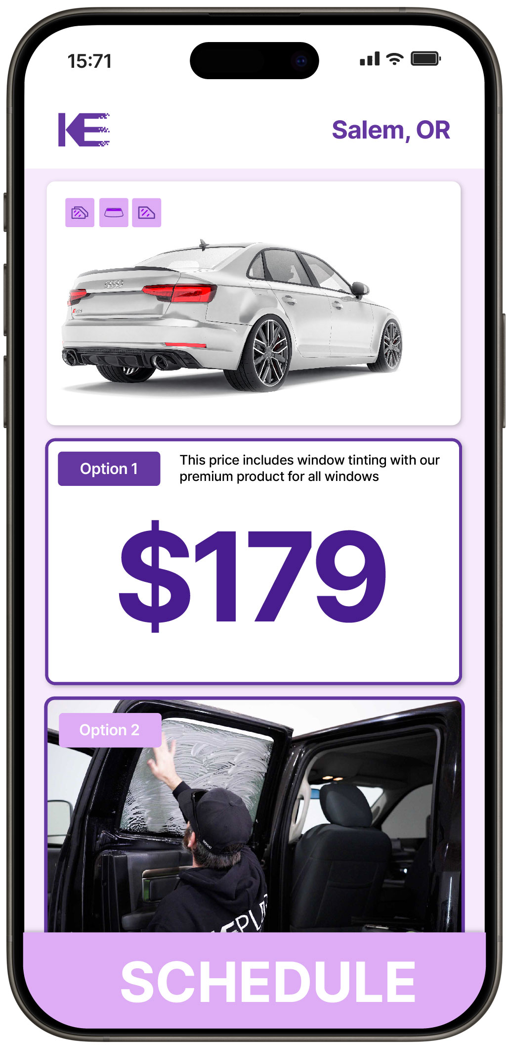 View Reasonable Car Window Tinting Costs in Salem, Oregon