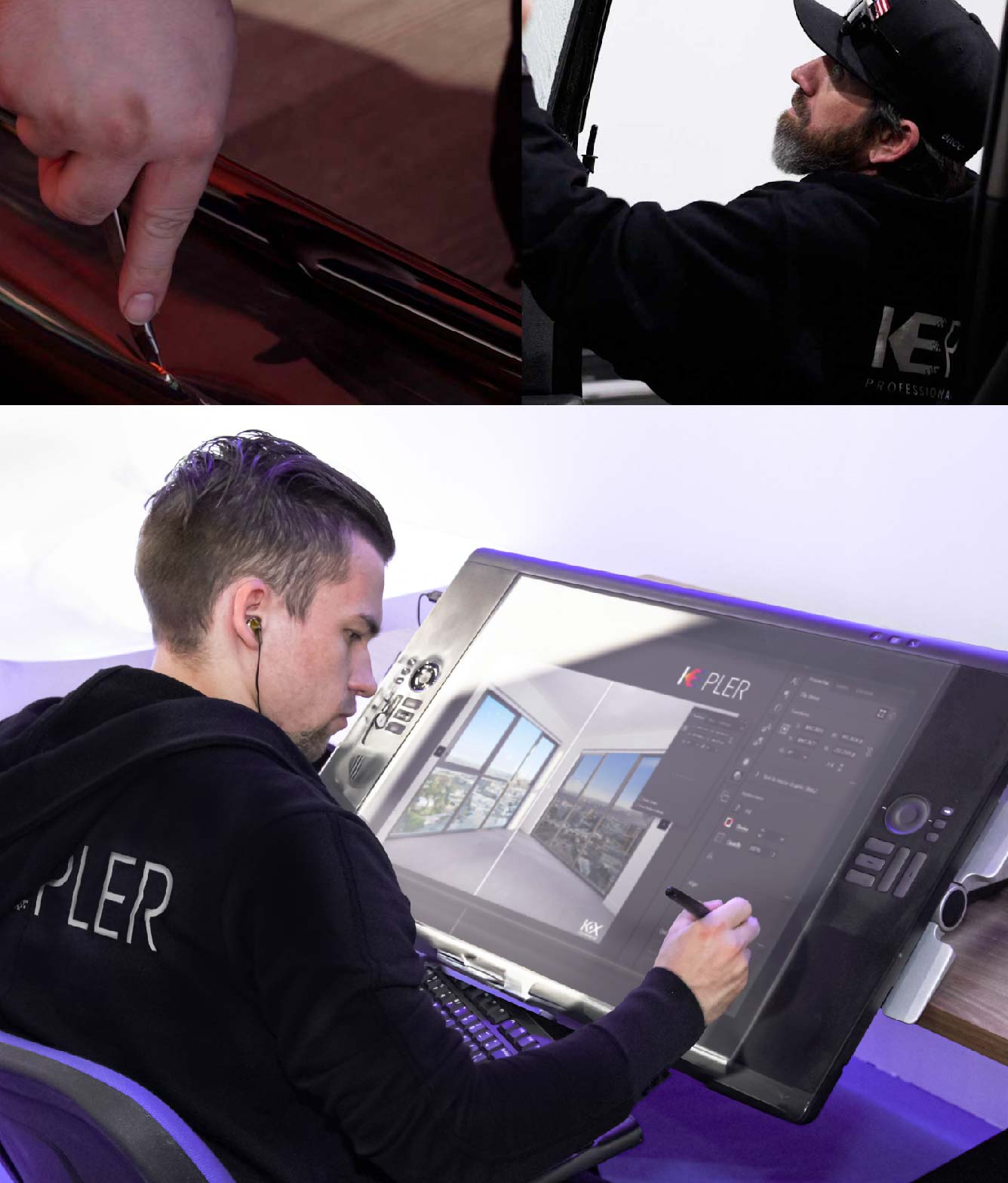 Kepler Specialist Performing Commercial Window Tinting in Sheboygan Sheboygan