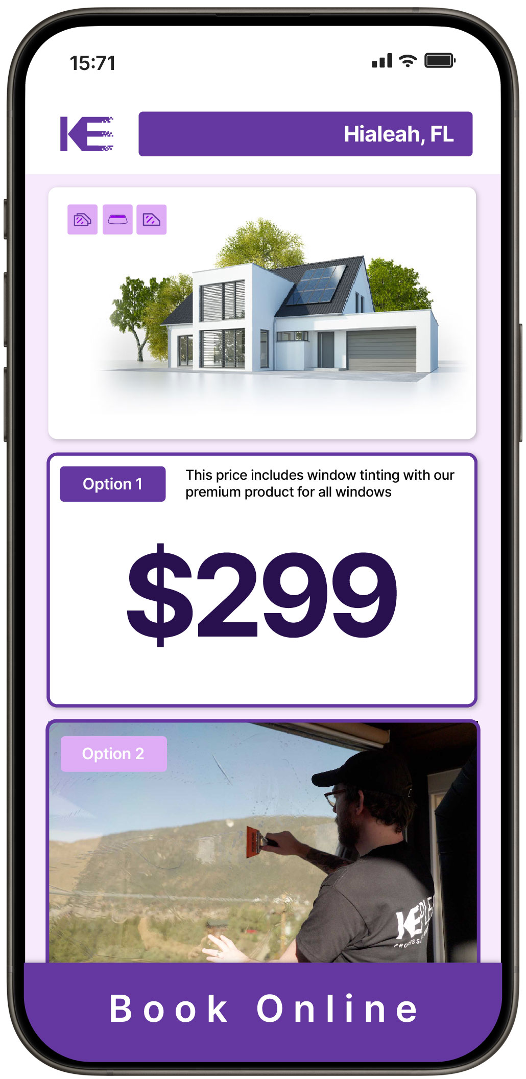View Competitive Home Window Tinting Prices in Hialeah, Florida