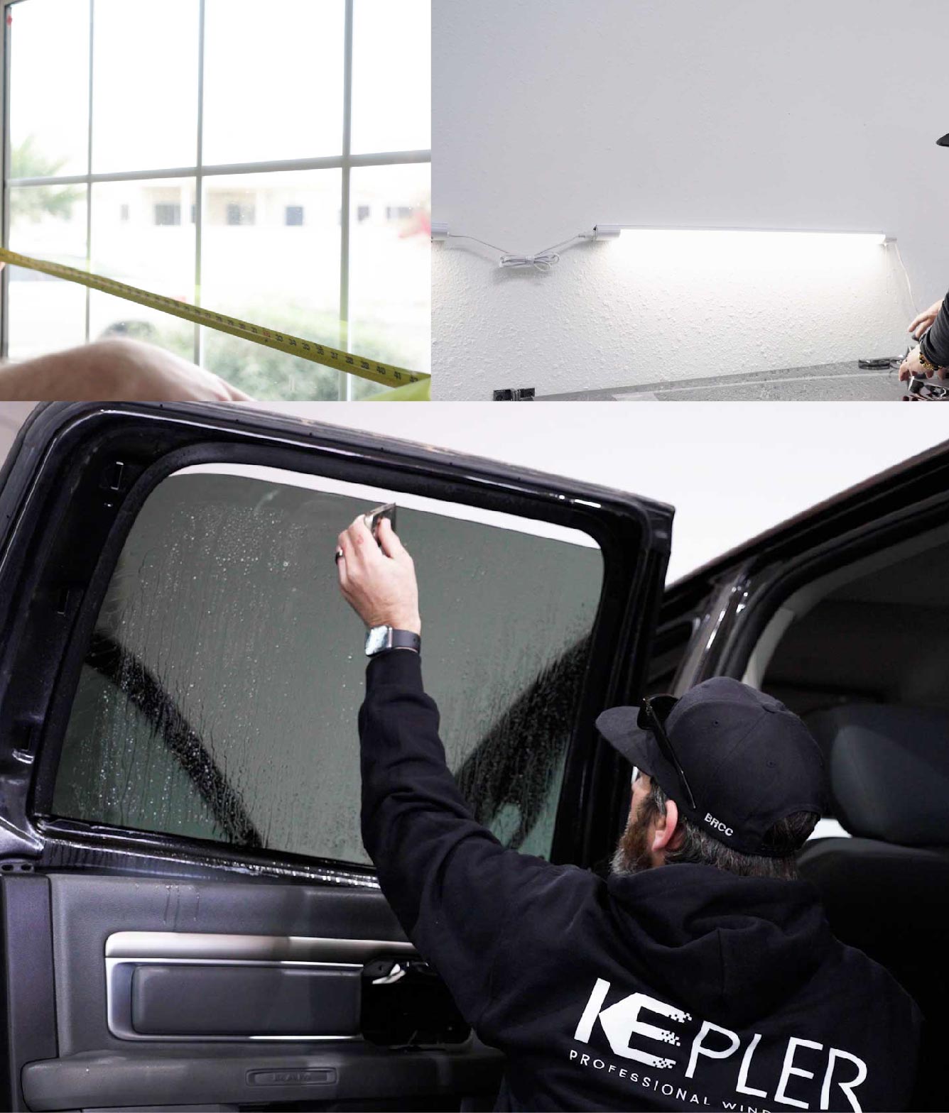 Kepler Window Tinting Specialists at Work in Starkville, Mississippi