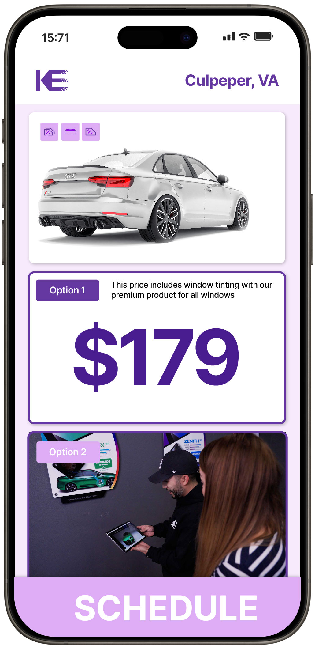 View Competitive Car Window Tinting Costs in Culpeper, Virginia