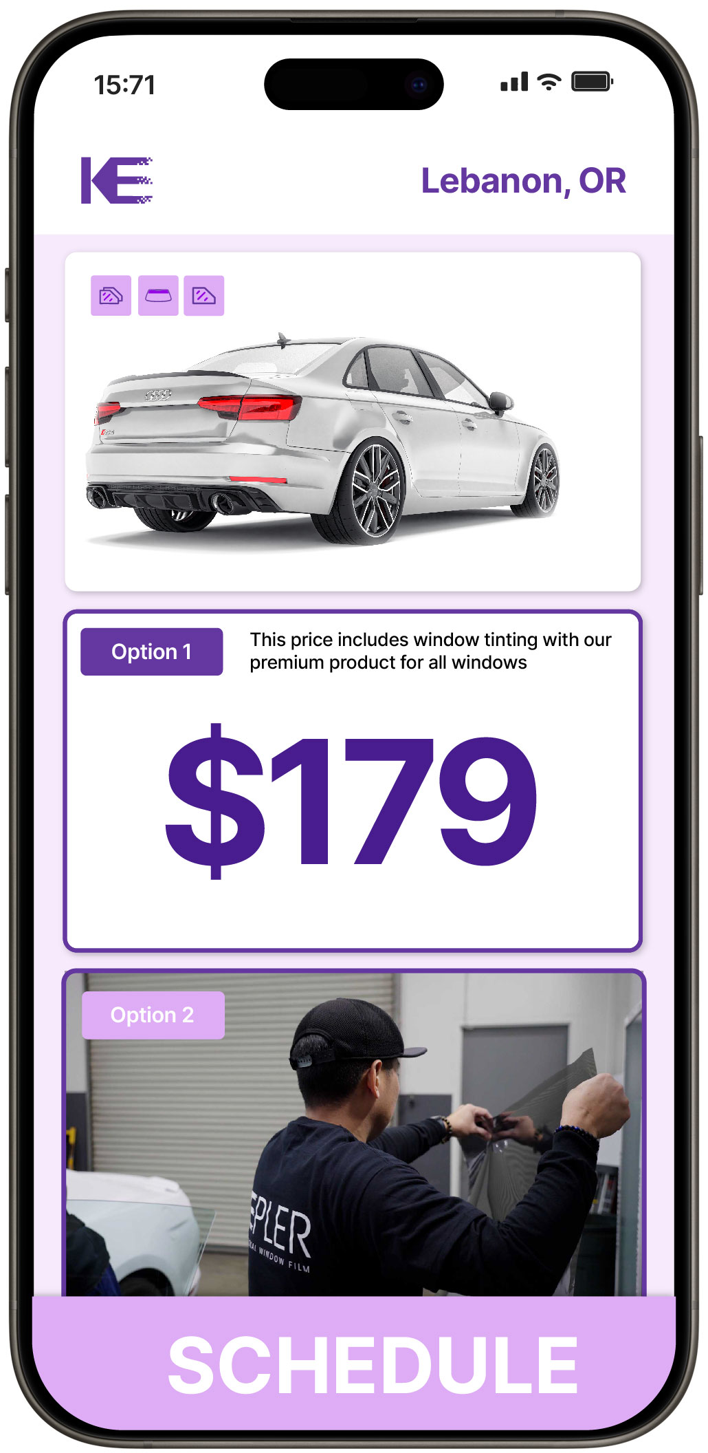 View Reasonable Car Window Tinting Rates in Lebanon, Oregon