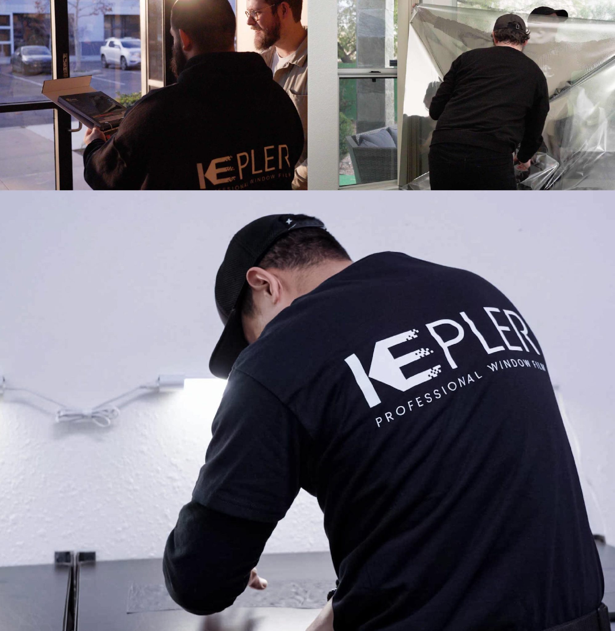 Kepler Specialist Installing Security Window Film in Georgia