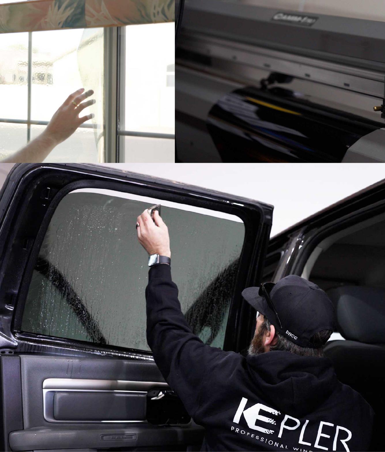 Kepler Window Tinting Specialists at Work in Laguna Hills, California
