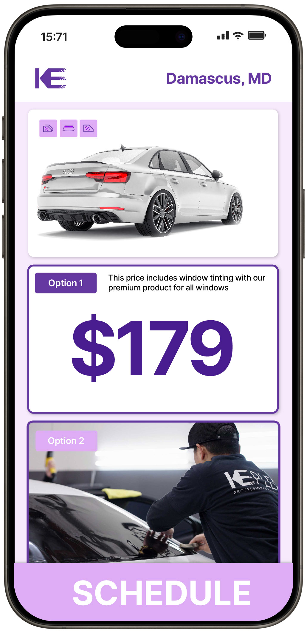 View Reasonable Car Window Tinting Prices in Damascus, Maryland