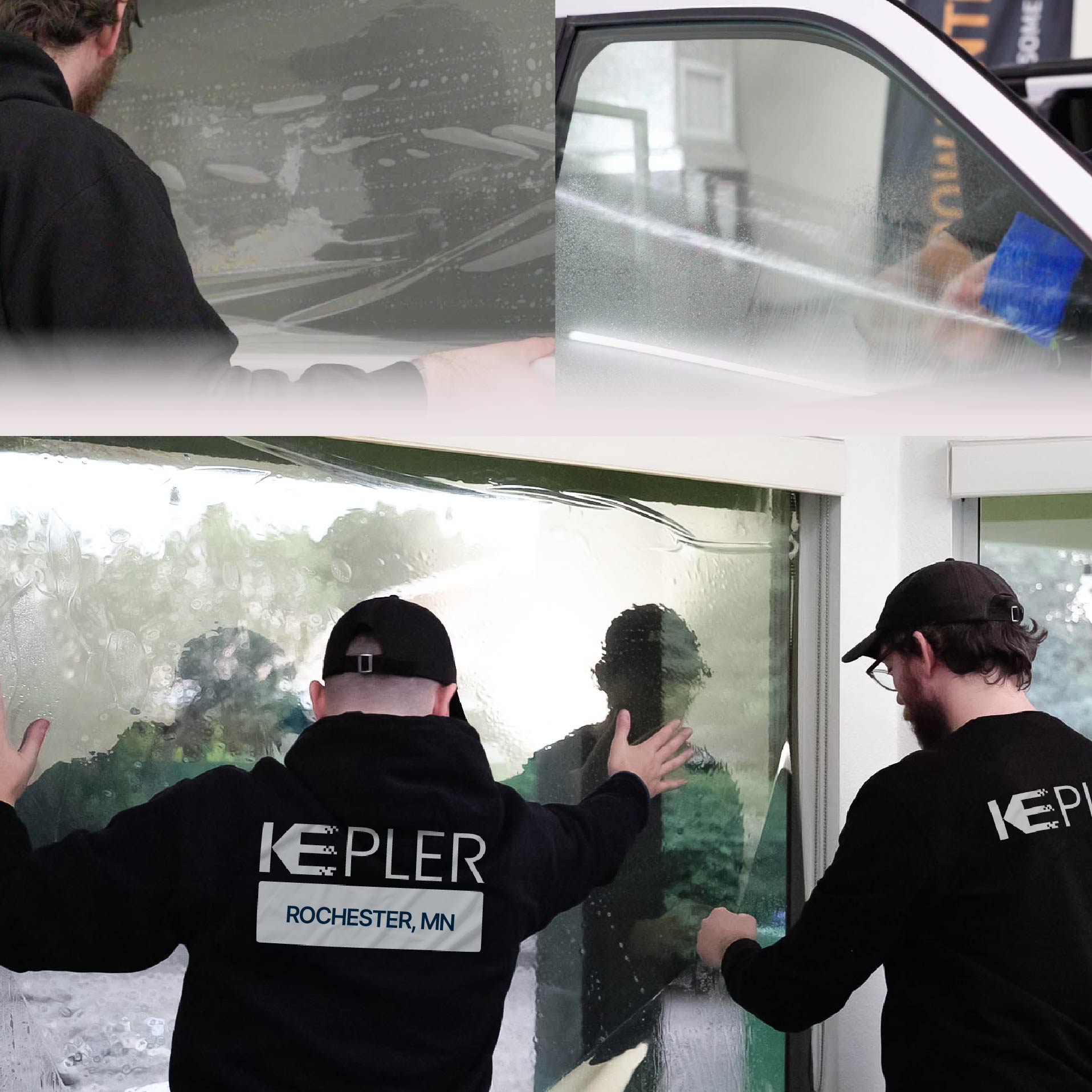 Kepler Specialist Performing Commercial Window Tinting in Rochester Rochester