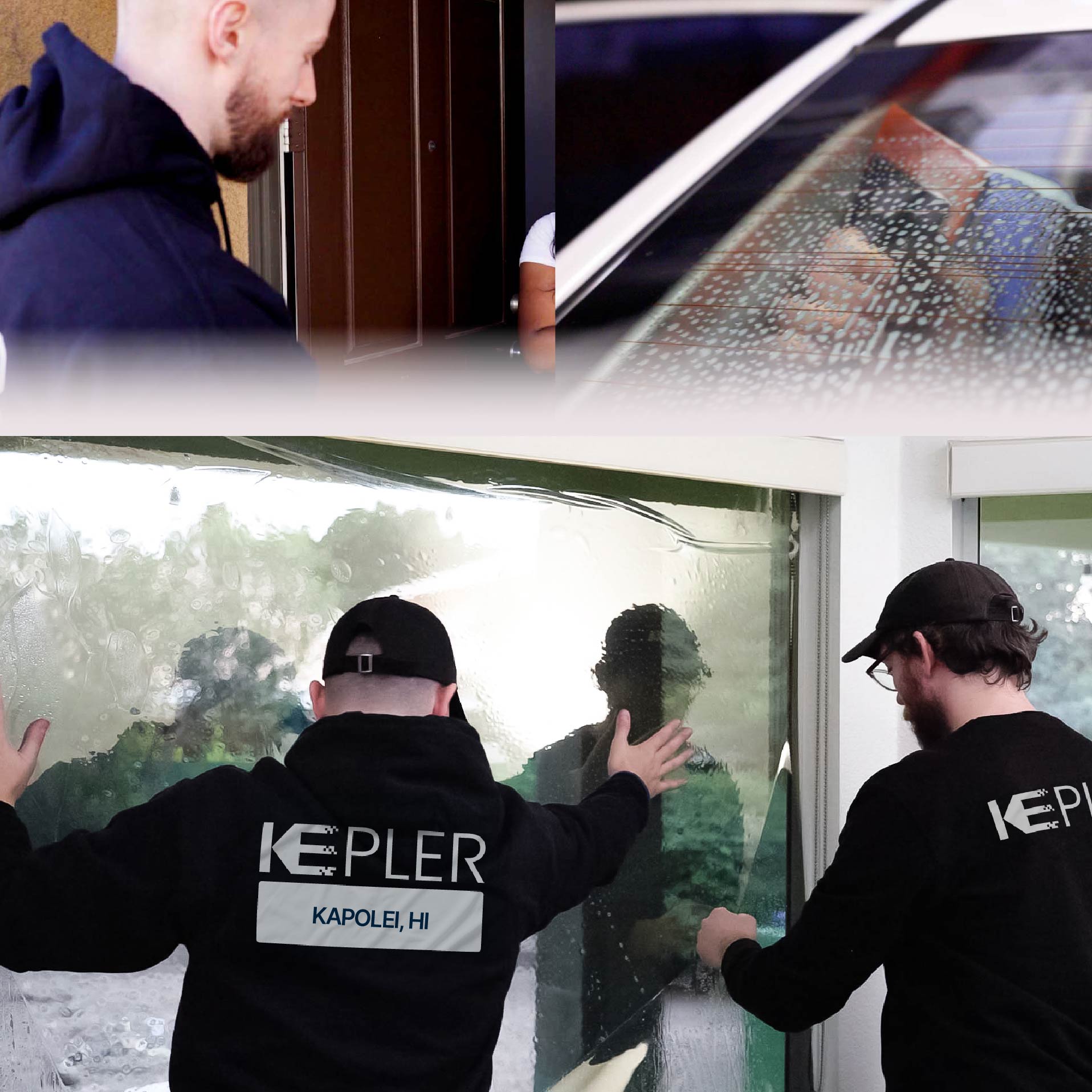 Kepler Specialist Performing Commercial Window Tinting in Kapolei Kapolei