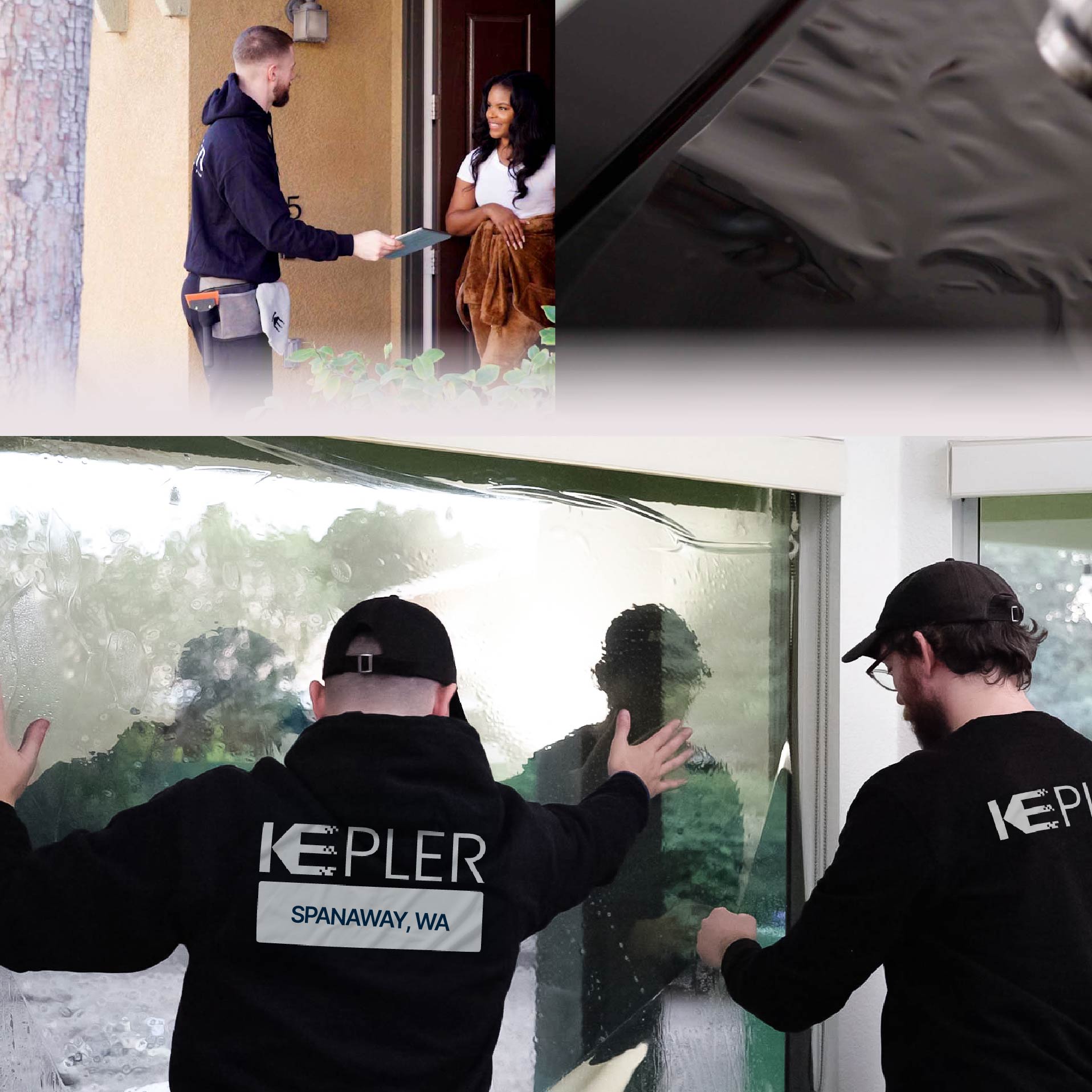 Kepler Specialist Performing Commercial Window Tinting in Spanaway Spanaway