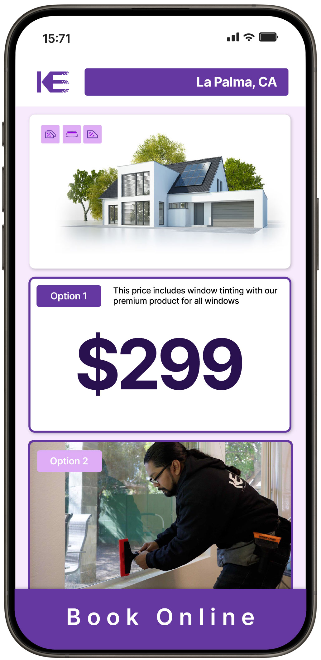 View Competitive Home Window Tinting Prices in La Palma, California