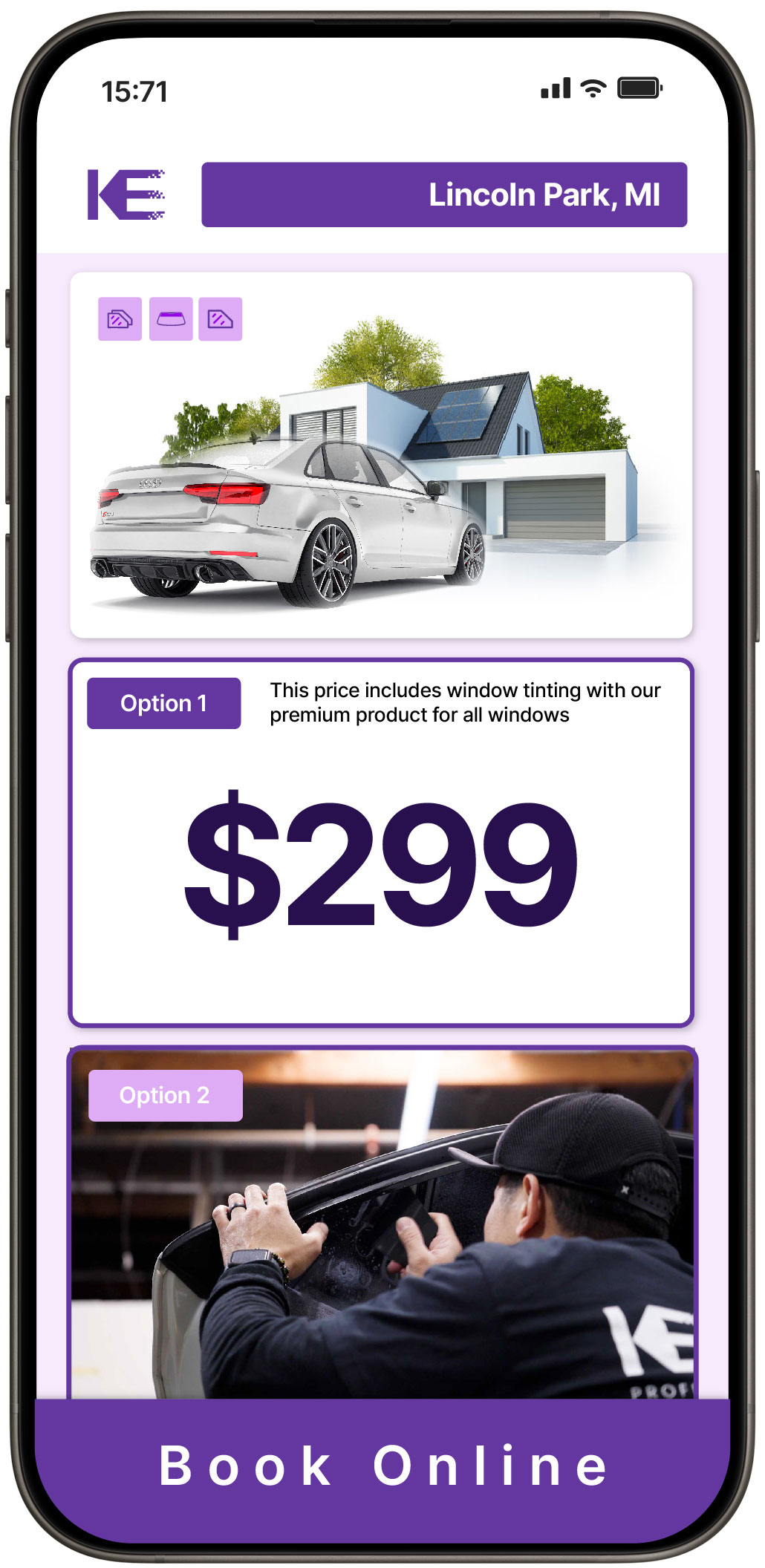 View Competitive Window Tinting Prices in Lincoln Park, Michigan