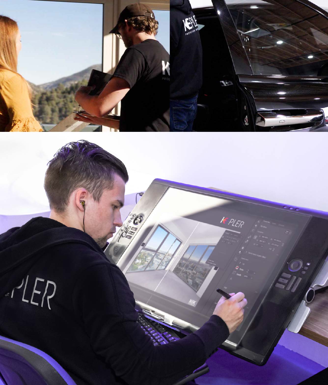 Kepler Specialist Performing Commercial Window Tinting in Corcoran Corcoran