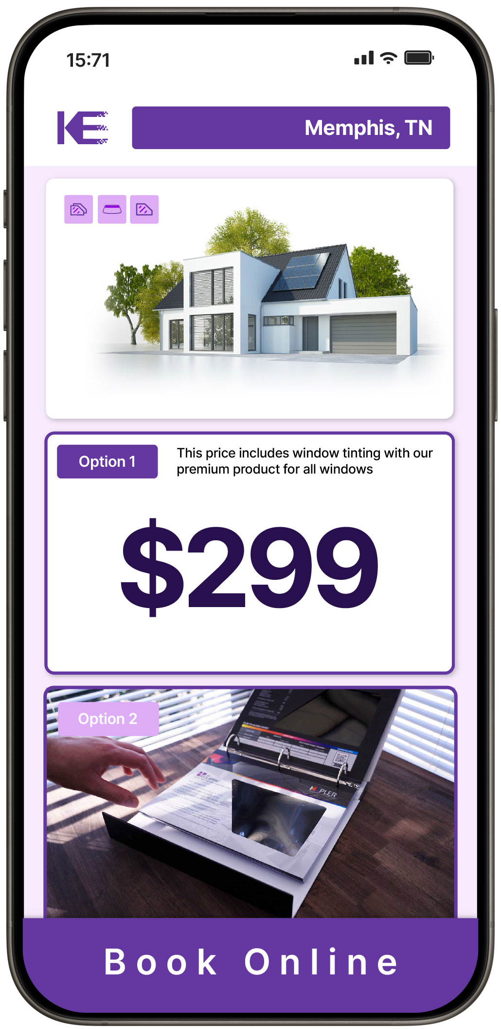 View Competitive Home Window Tinting Prices in Memphis, Tennessee