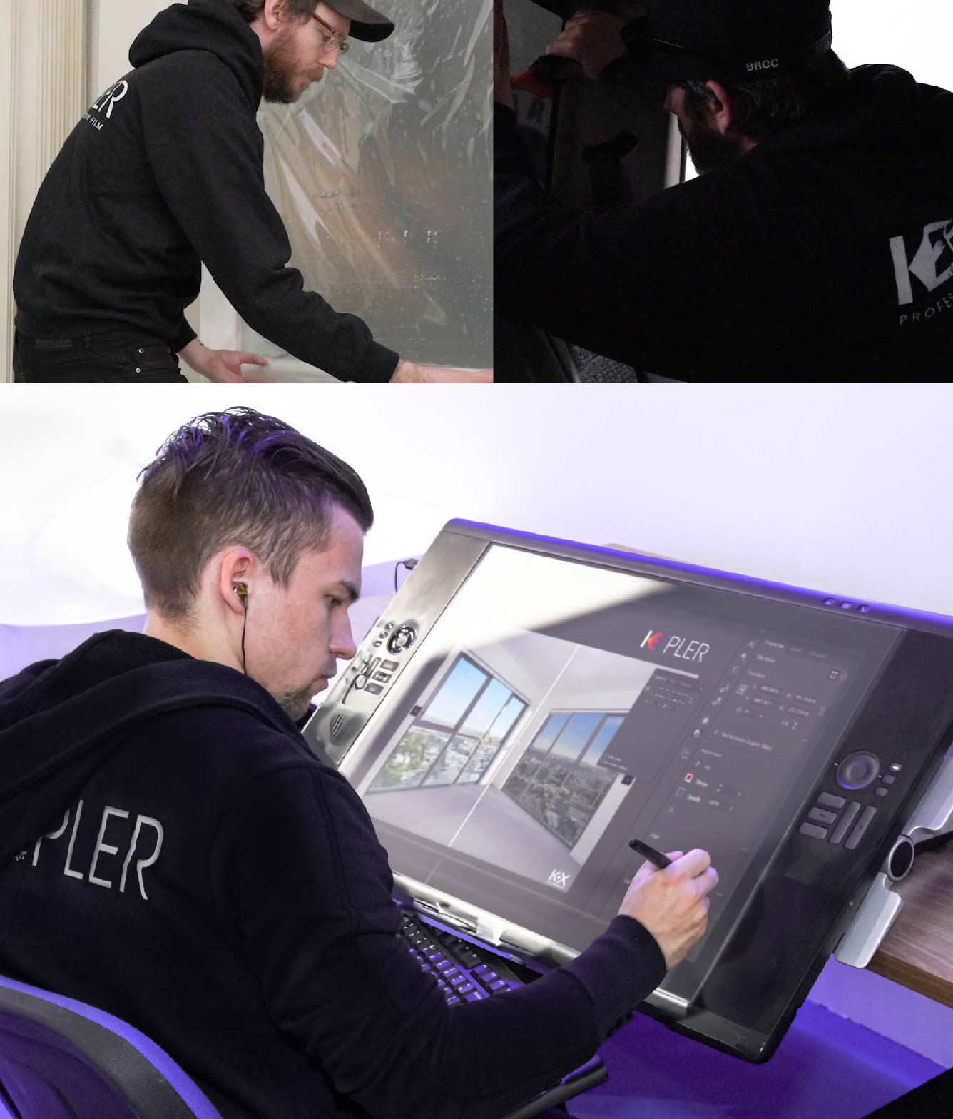 Kepler Specialist Performing Commercial Window Tinting in Odessa Odessa