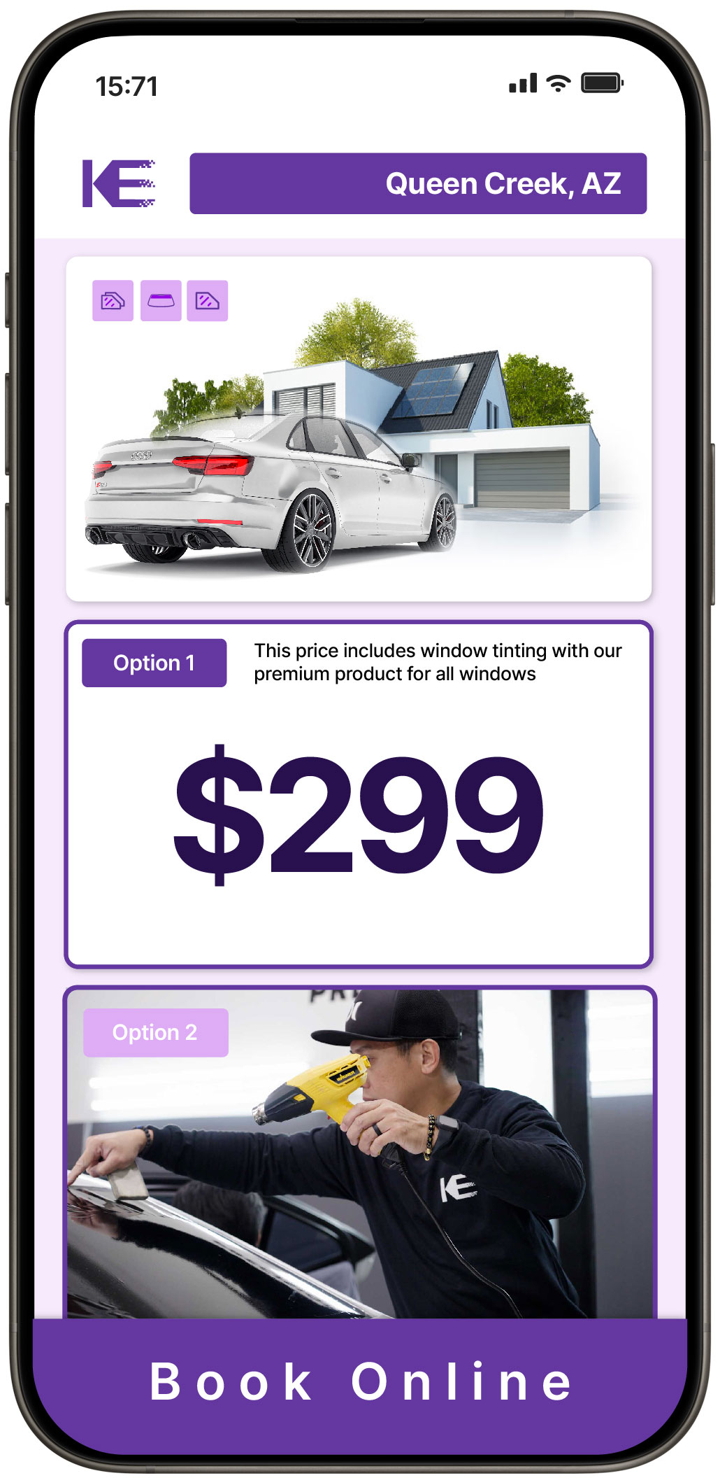 View Competitive Window Tinting Prices in Queen Creek, Arizona