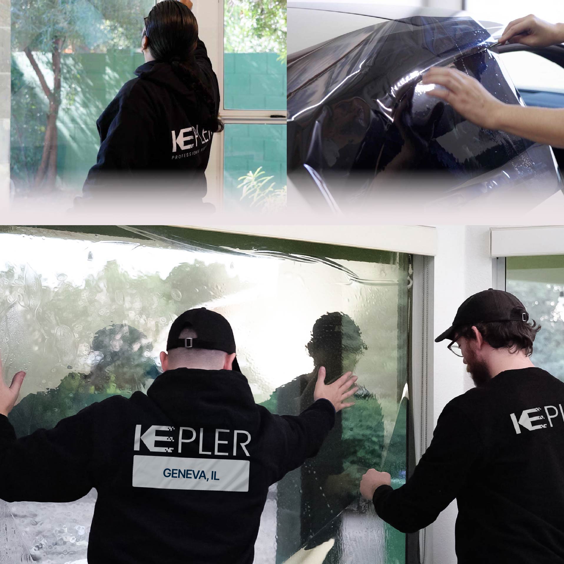 Kepler Specialist Performing Commercial Window Tinting in Geneva Geneva