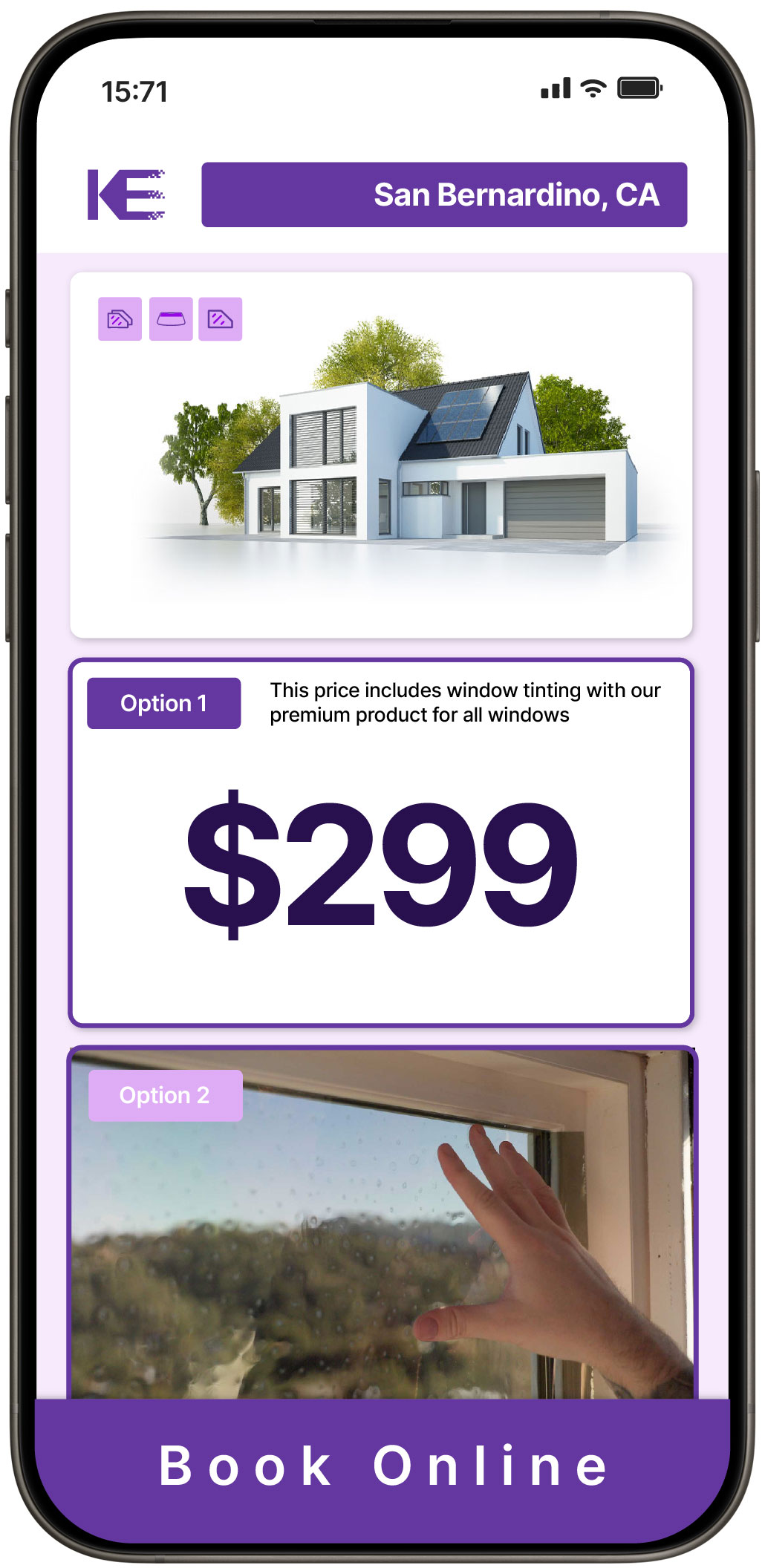 View Reasonable Home Window Tinting Rates in San Bernardino, California