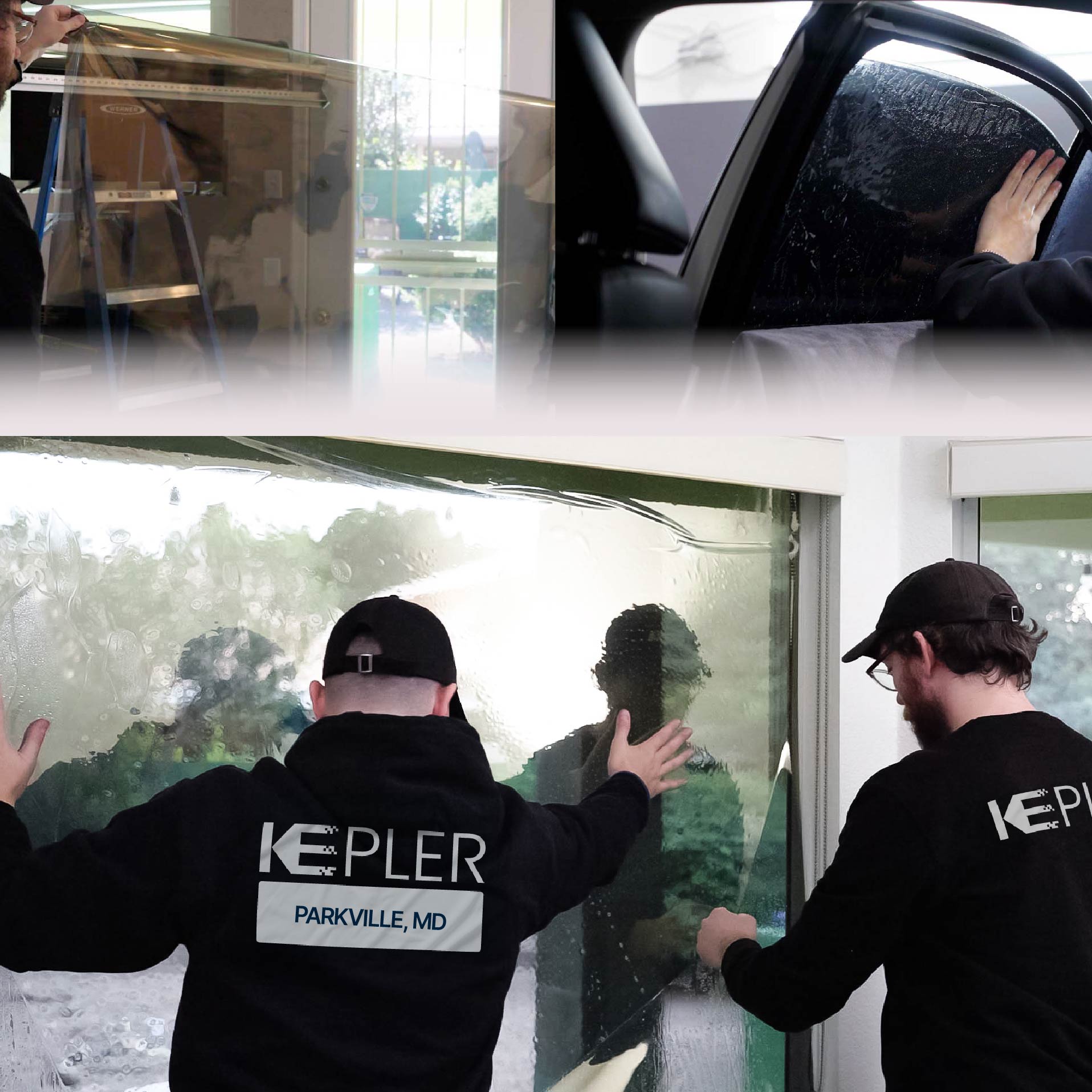 Kepler Specialist Performing Commercial Window Tinting in Parkville Parkville