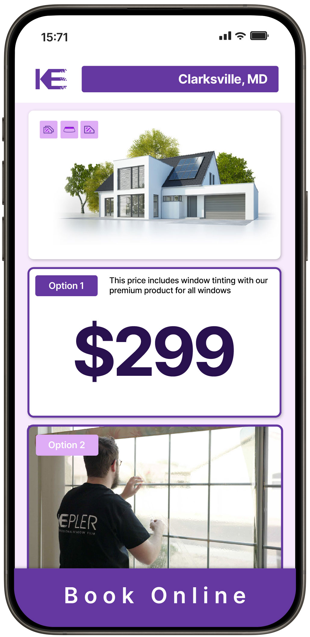 View Affordable Home Window Tinting Prices in Clarksville, Maryland