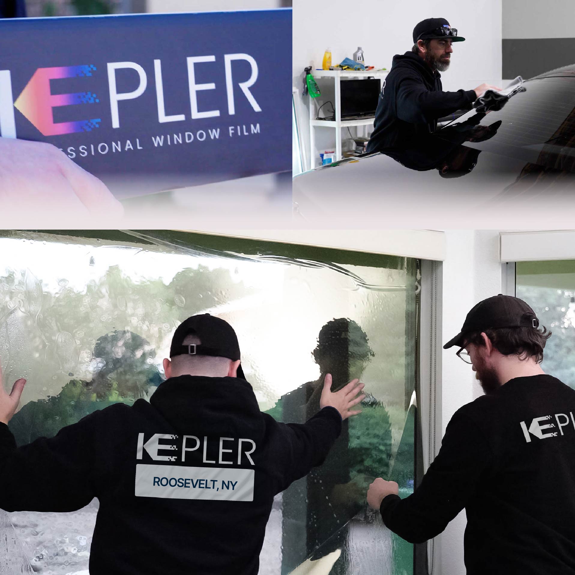 Kepler Specialist Performing Commercial Window Tinting in Roosevelt Roosevelt