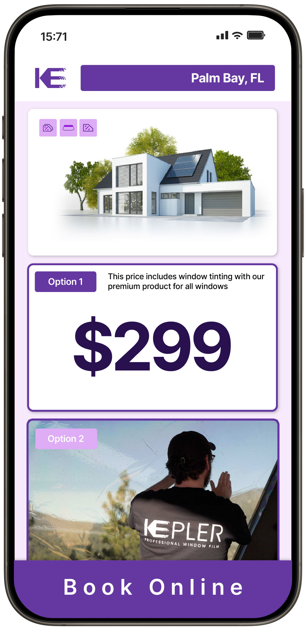 View Reasonable Home Window Tinting Rates in Palm Bay, Florida