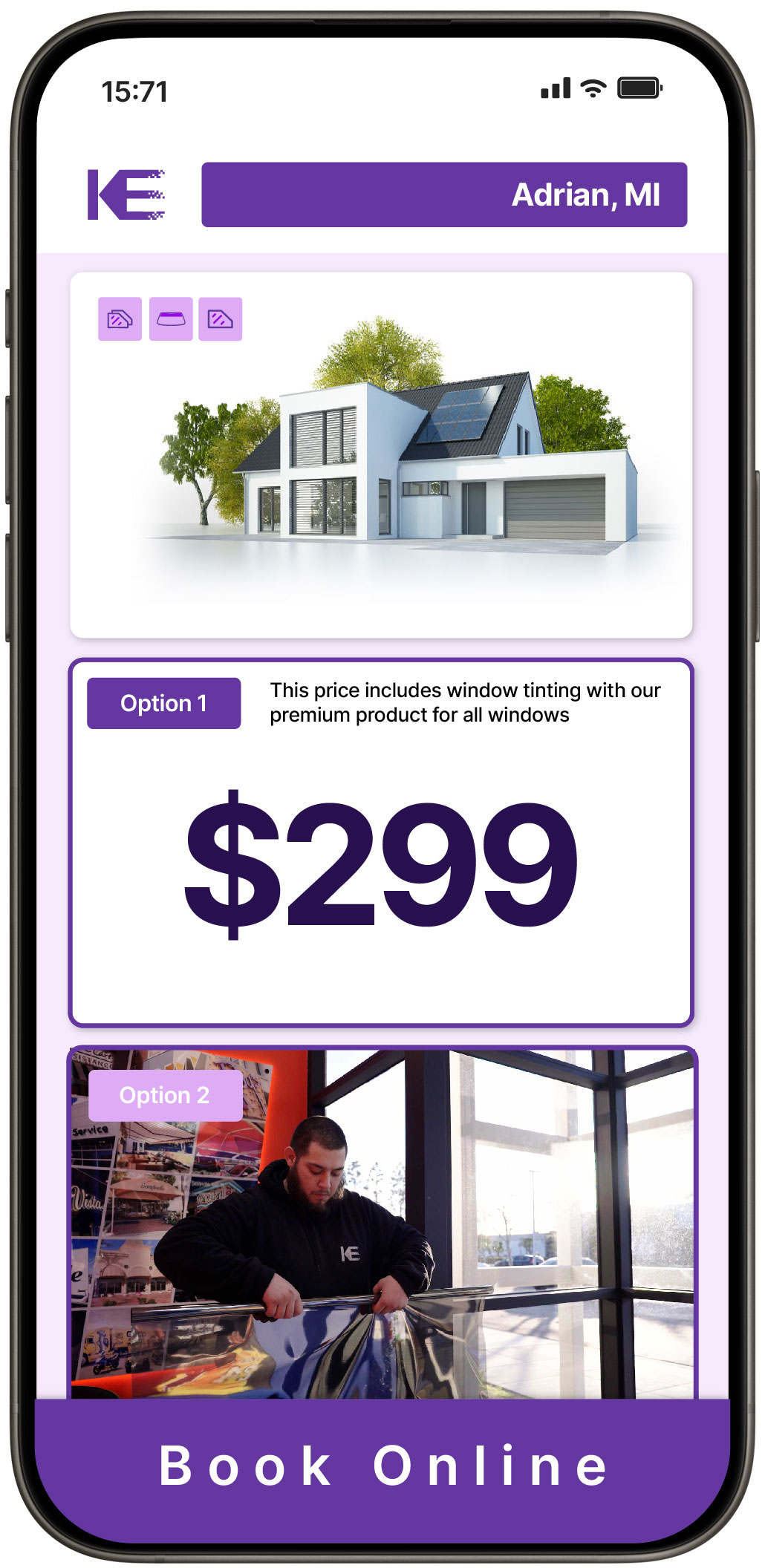View Affordable Home Window Tinting Costs in Adrian, Michigan
