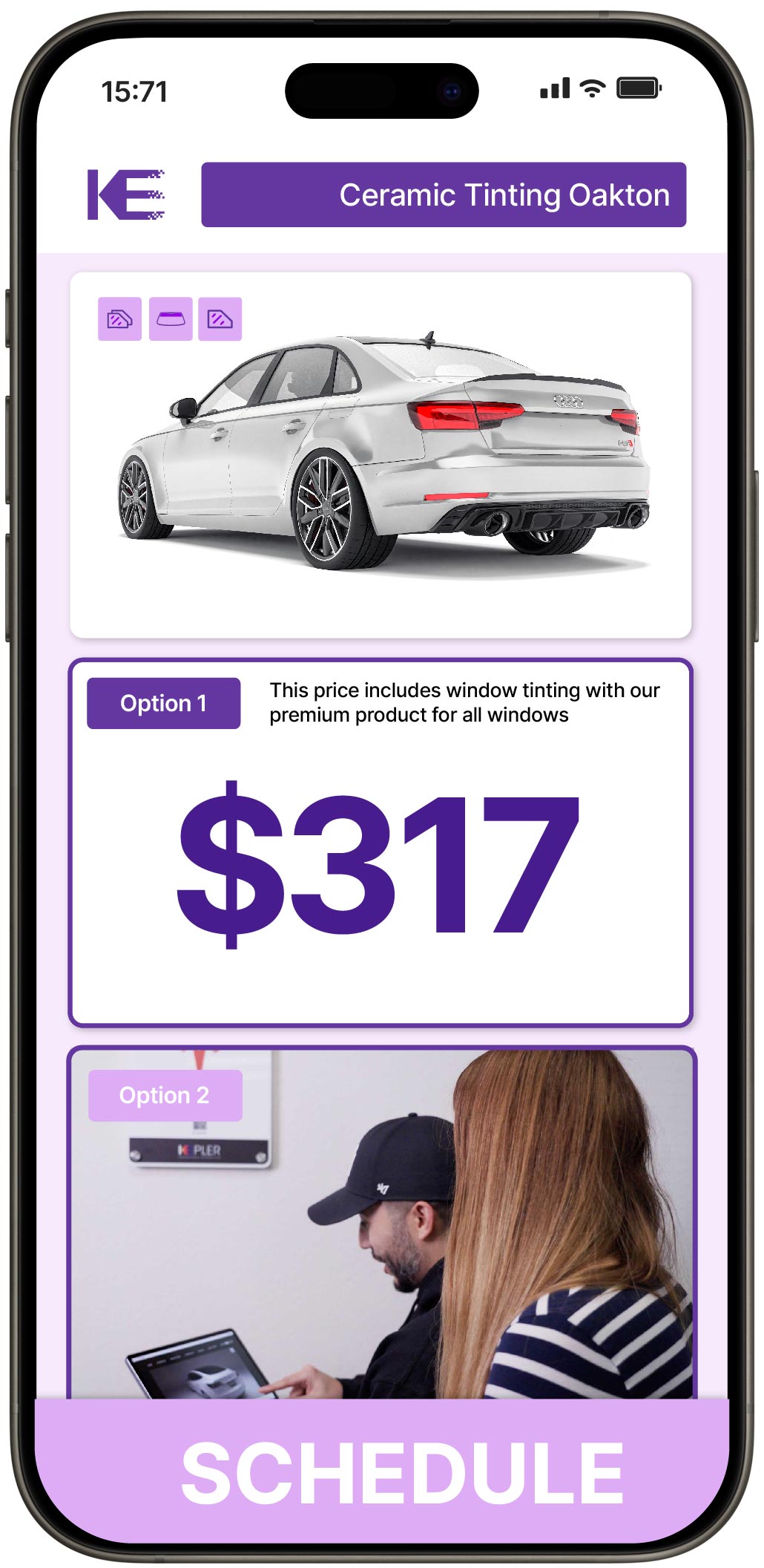 View Affordable Ceramic Window Tinting Prices in Oakton, Virginia