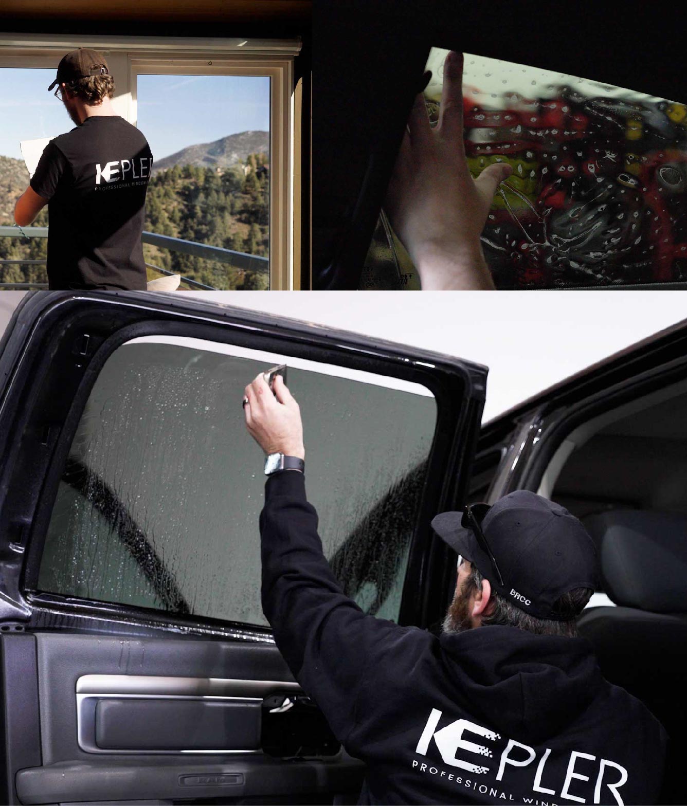 Kepler Window Tinting Specialists at Work in Hicksville, New York