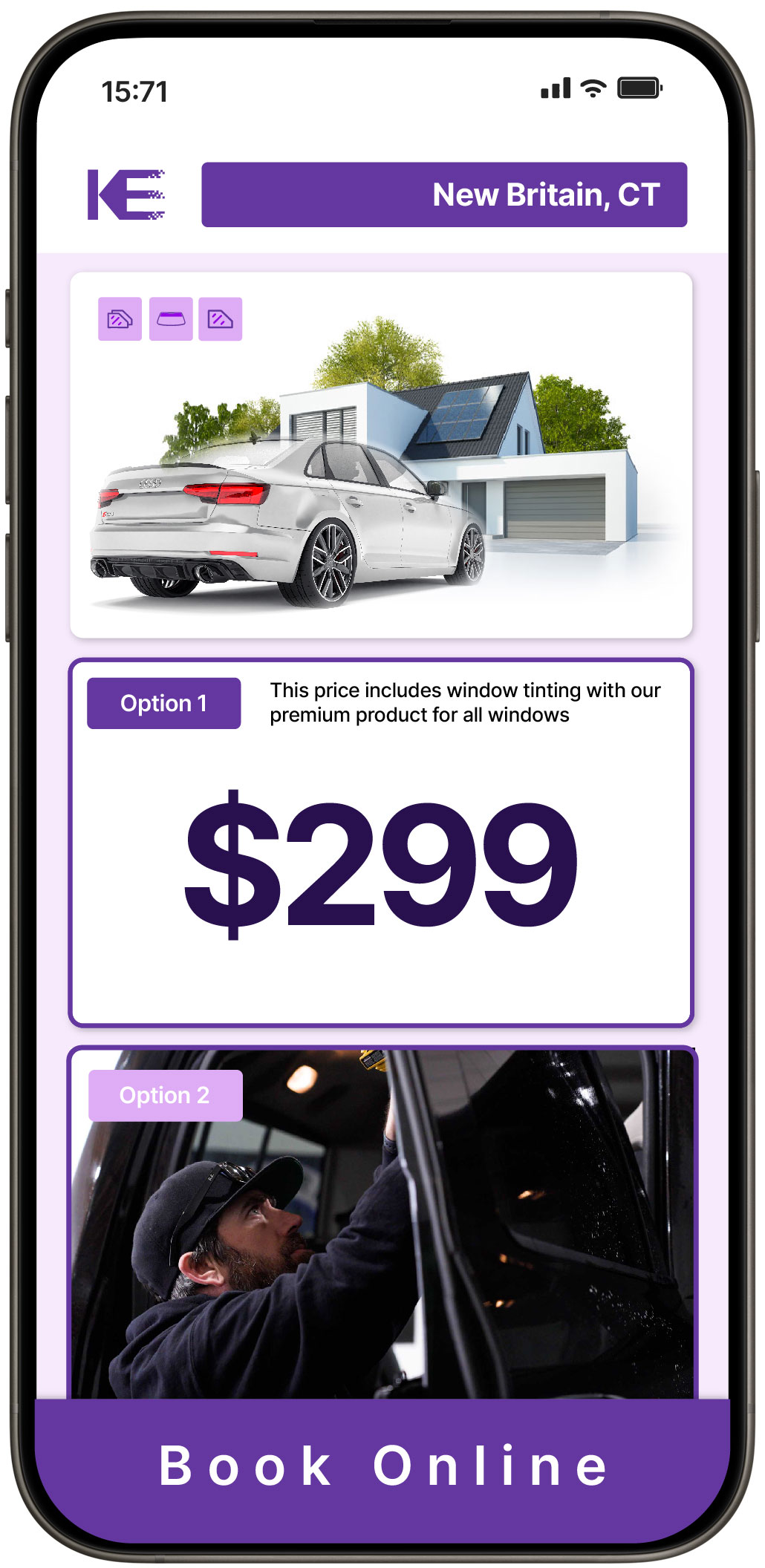 View Competitive Window Tinting Prices in New Britain, Connecticut