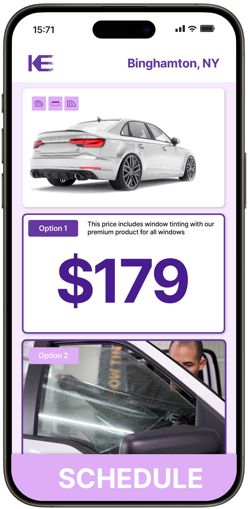 View Reasonable Car Window Tinting Costs in Binghamton, New York