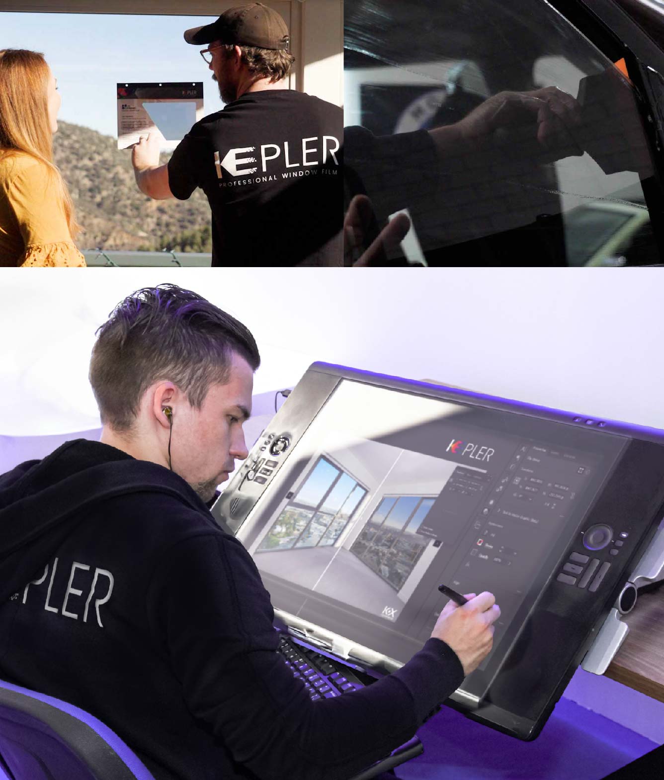 Kepler Specialist Performing Commercial Window Tinting in Ledyard Ledyard